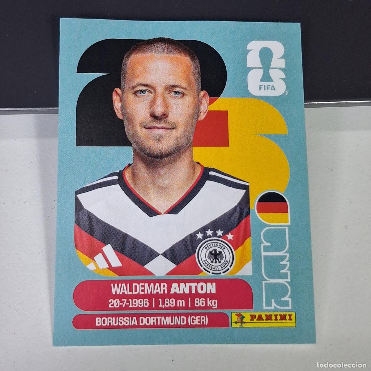 Cromos de F&uacute;tbol: A27 GER7 WALDEMAR ANTON 7 ALEMANIA GERMANY GER MUNDIAL FIFA WORLD CUP 2026 STICKER PANINI