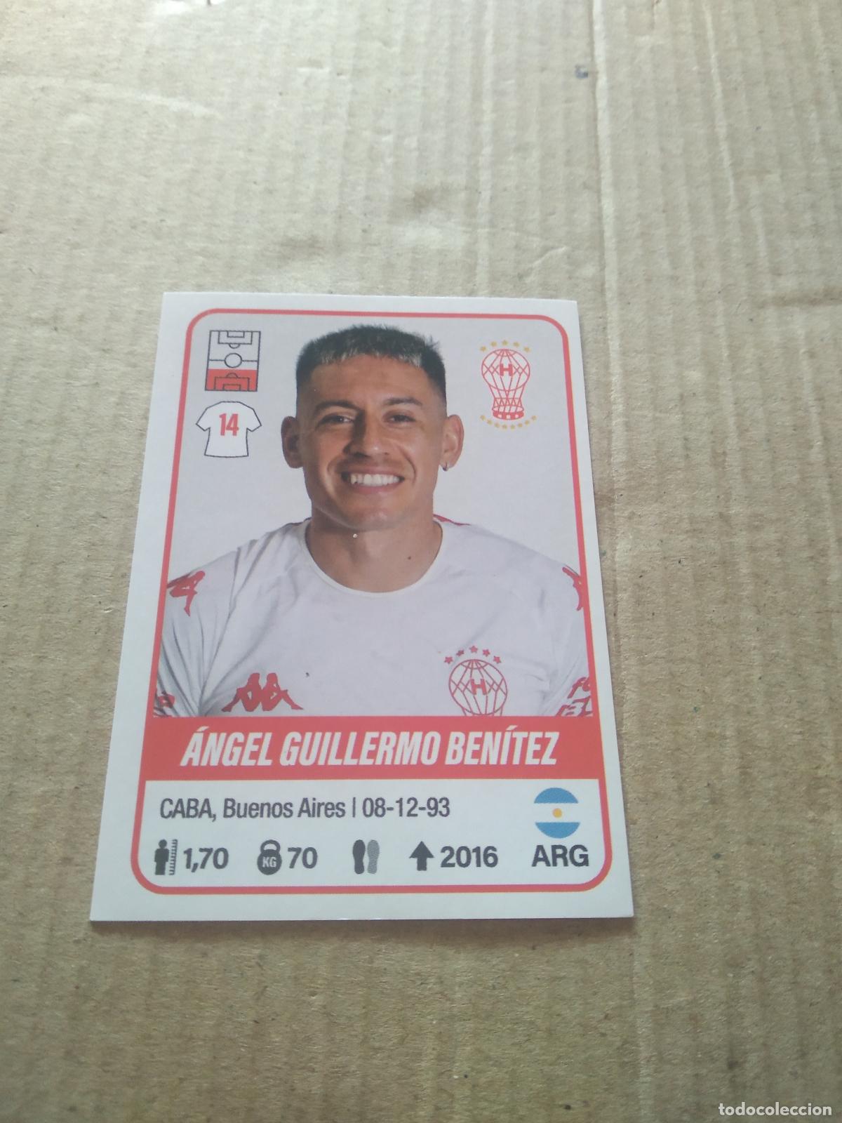 Cromos de F&uacute;tbol: 227 ANGEL GUILLERMO BENITEZ HURACAN CROMO FUTBOL ARGENTINO PANINI LIGA ARGENTINA 2023