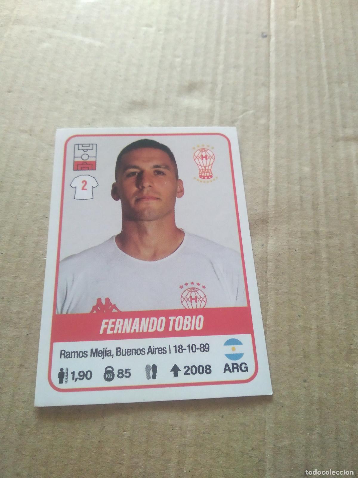Cromos de F&uacute;tbol: 228 FERNANDO TOBIO HURACAN CROMO FUTBOL ARGENTINO PANINI LIGA ARGENTINA 2023