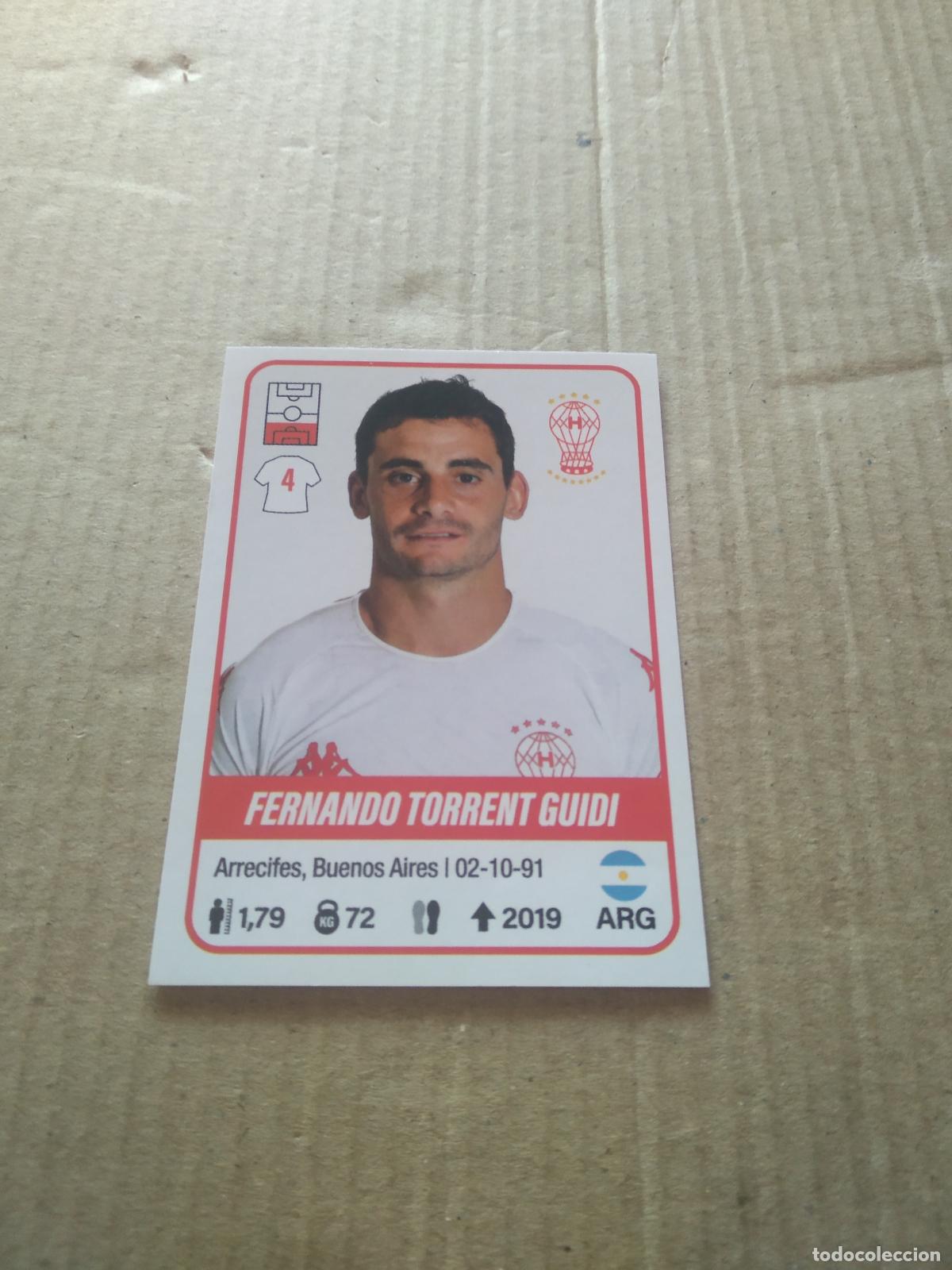 Cromos de F&uacute;tbol: 231 FERNANDO TORRENT GUIDI HURACAN CROMO FUTBOL ARGENTINO PANINI LIGA ARGENTINA 2023