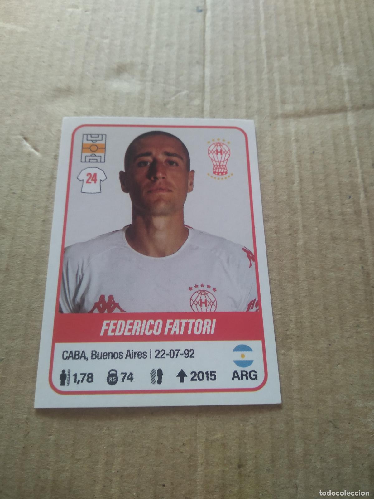 Cromos de F&uacute;tbol: 232 FEDERICO FATTORI HURACAN CROMO FUTBOL ARGENTINO PANINI LIGA ARGENTINA 2023