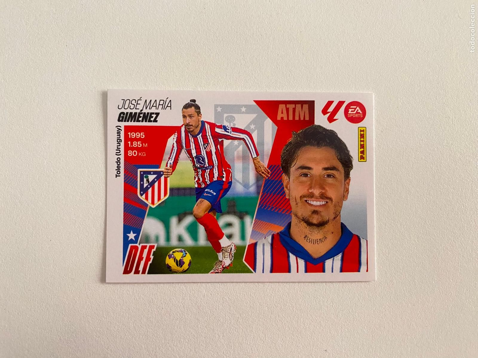 Cromos de F&uacute;tbol: LALIGA ESTE 2025 2026 EA SPORTS 25 26 ALBUM PANINI LIGA N 6 ATL&Eacute;TICO DE MADRID GIM&Eacute;NEZ