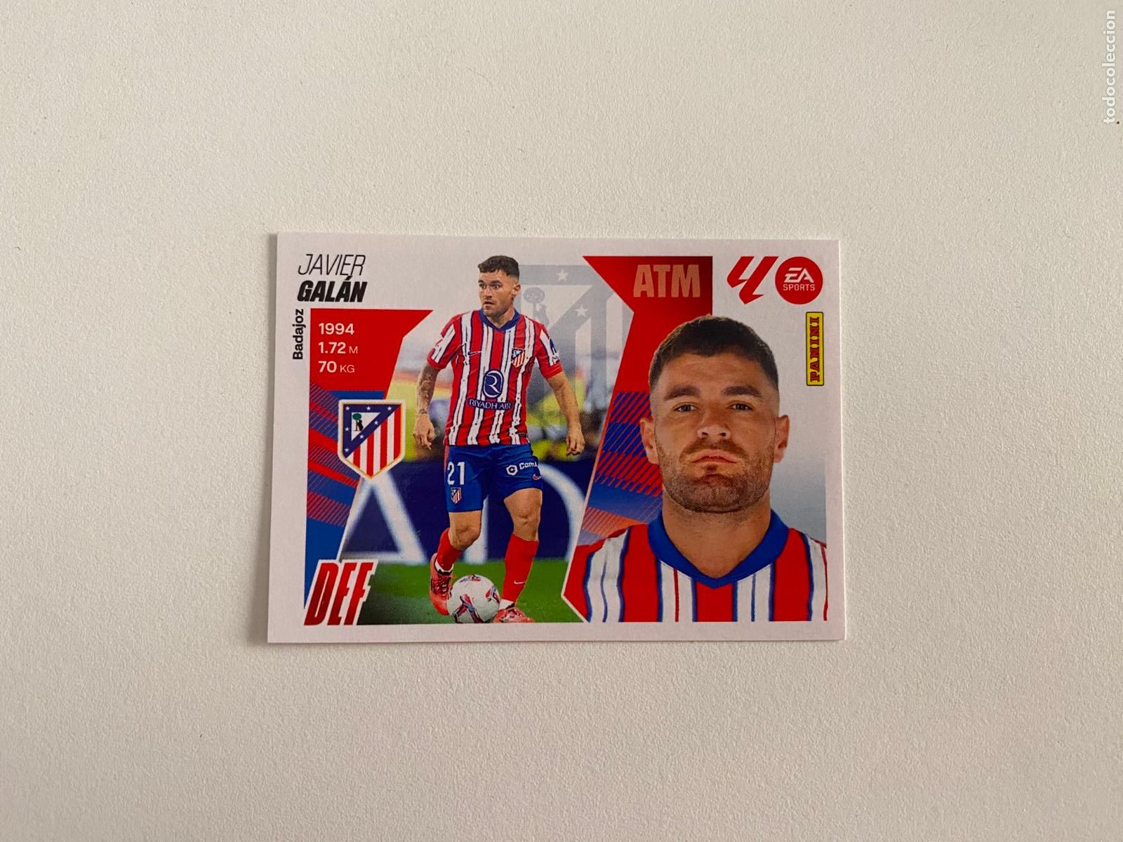 Cromos de F&uacute;tbol: LALIGA ESTE 2025 2026 EA SPORTS 25 26 ALBUM PANINI LIGA N 9 ATL&Eacute;TICO DE MADRID GAL&Aacute;N