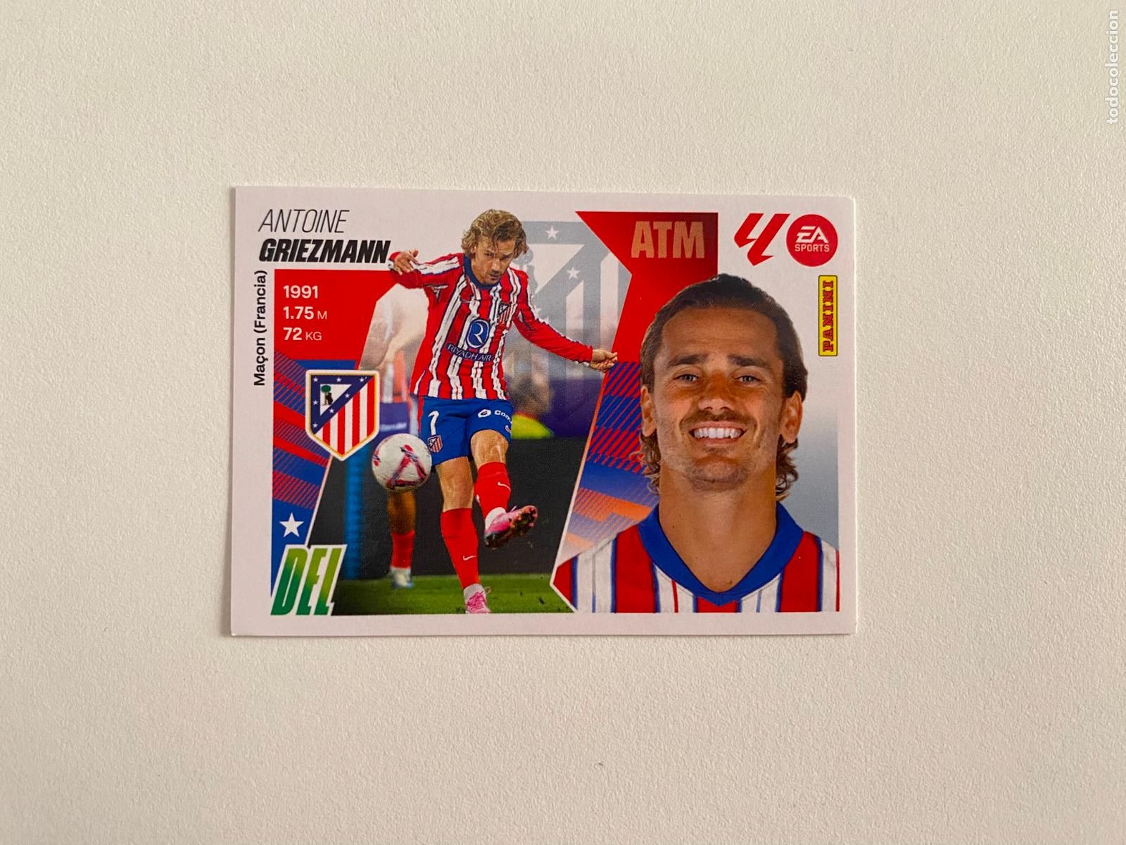 Cromos de F&uacute;tbol: LALIGA ESTE 2025 2026 EA SPORTS 25 26 ALBUM PANINI LIGA N 18 ATL&Eacute;TICO DE MADRID GRIEZMANN