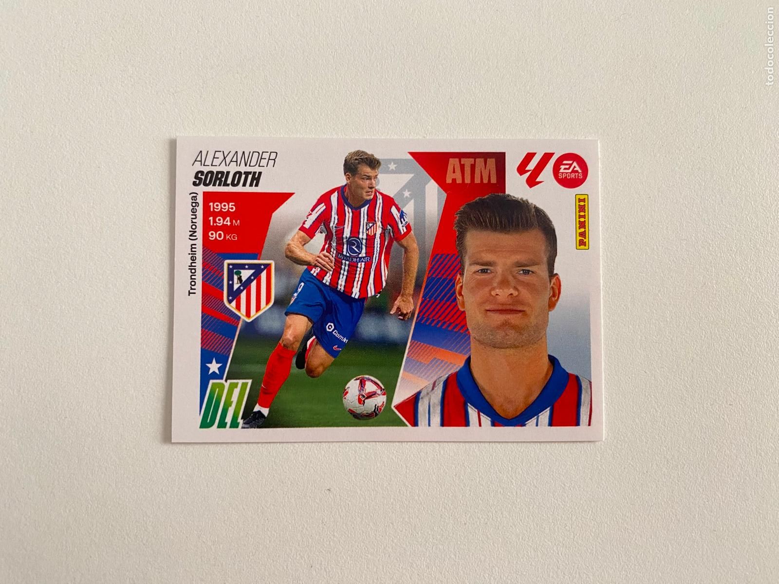 Cromos de F&uacute;tbol: LALIGA ESTE 2025 2026 EA SPORTS 25 26 ALBUM PANINI LIGA N 20 ATL&Eacute;TICO DE MADRID S&Oslash;RL&Oslash;TH