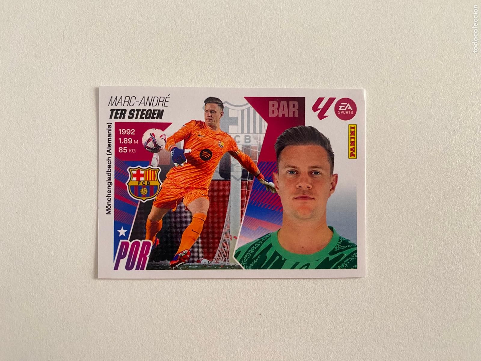 Cromos de F&uacute;tbol: LALIGA ESTE 2025 2026 EA SPORTS 25 26 ALBUM PANINI LIGA N 3 FC BARCELONA TER STEGEN