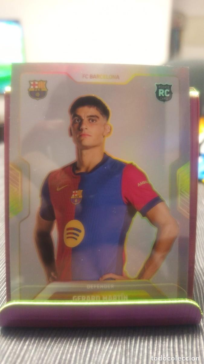 Cromos de F&uacute;tbol: Gerard Mart&iacute;n - Colecci&oacute;n TOPPS FC Barcelona 2024/2025