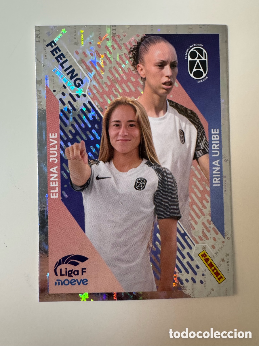 Cromos de F&uacute;tbol: PANINI LIGA F FEMENINA 2025-2026 25-26 &ndash; FEELING N&ordm; 365 Fc Badalona Women