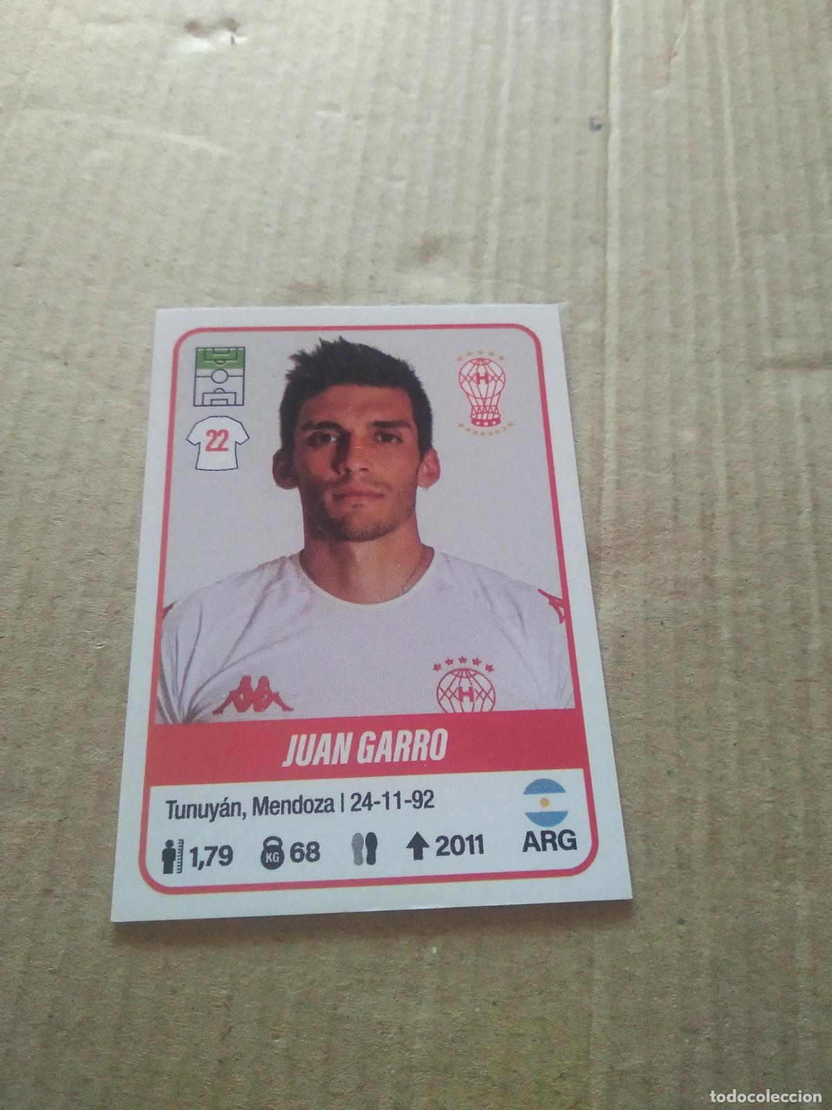 Cromos de F&uacute;tbol: 237 JUAN GARRO HURACAN CROMO FUTBOL ARGENTINO PANINI LIGA ARGENTINA 2023