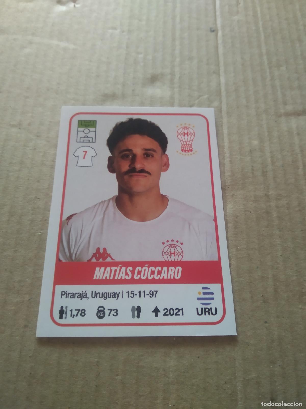 Cromos de F&uacute;tbol: 239 MATIAS COCCARO HURACAN CROMO FUTBOL ARGENTINO PANINI LIGA ARGENTINA 2023