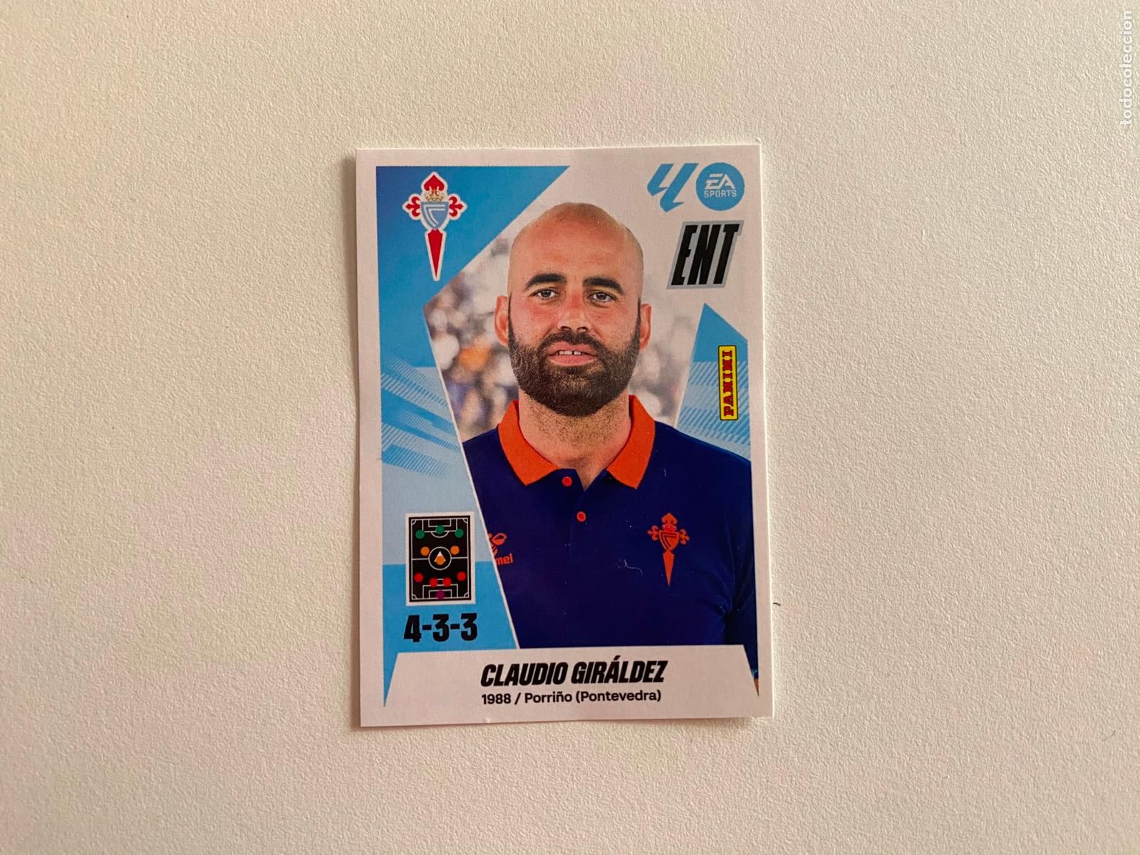 Cromos de F&uacute;tbol: LALIGA ESTE 2025 2026 EA SPORTS 25 26 ALBUM PANINI LIGA N 2 RC CELTA CLAUDIO GIR&Aacute;LDEZ