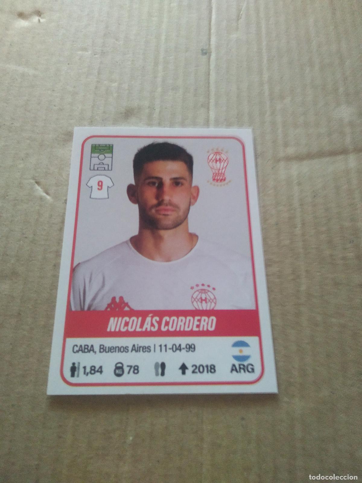 Cromos de F&uacute;tbol: 240 NICOLAS CORDERO HURACAN CROMO FUTBOL ARGENTINO PANINI LIGA ARGENTINA 2023