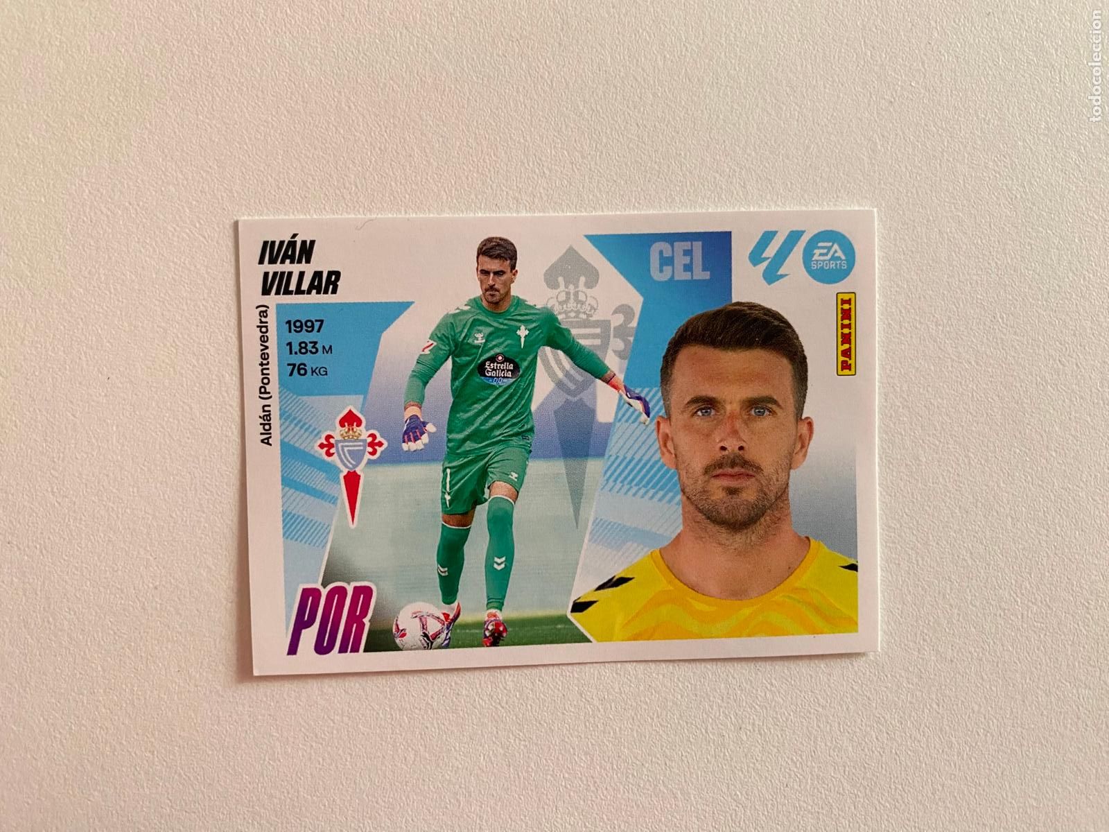 Cromos de F&uacute;tbol: LALIGA ESTE 2025 2026 EA SPORTS 25 26 ALBUM PANINI LIGA N 4 RC CELTA IV&Aacute;N VILLAR