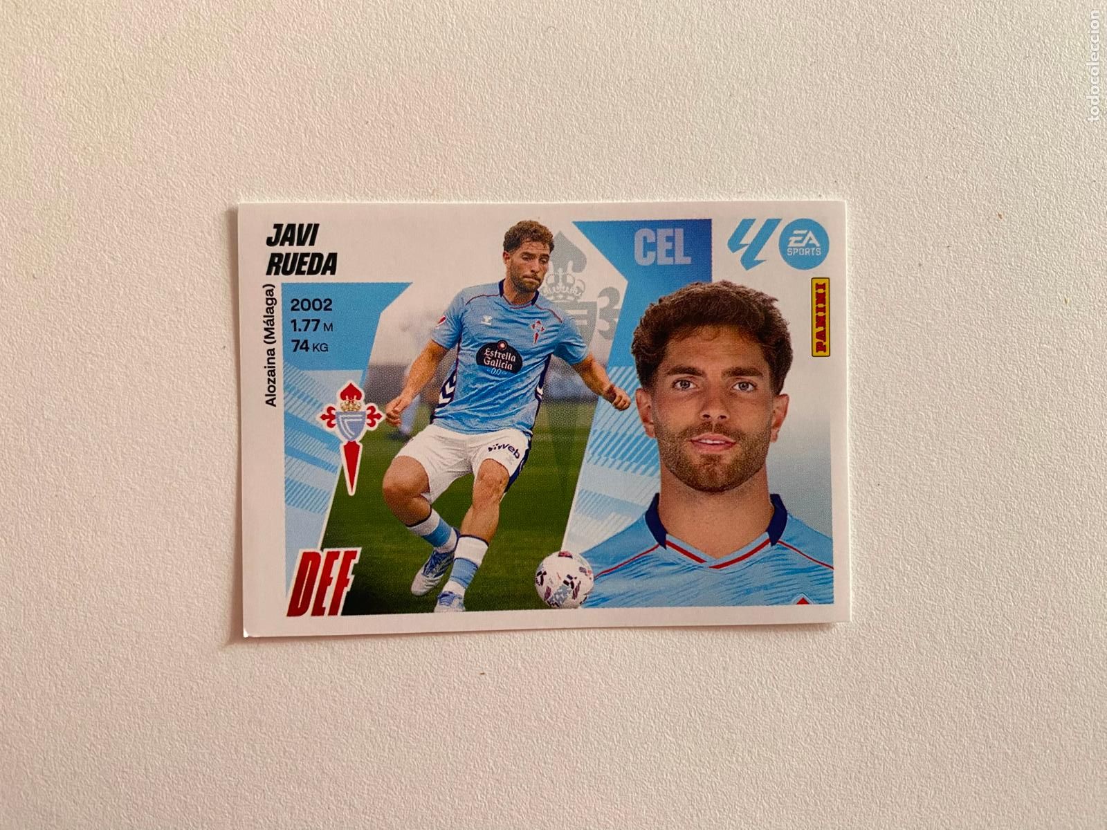 Cromos de F&uacute;tbol: LALIGA ESTE 2025 2026 EA SPORTS 25 26 ALBUM PANINI LIGA N 6 BIS RC CELTA JAVI RUEDA