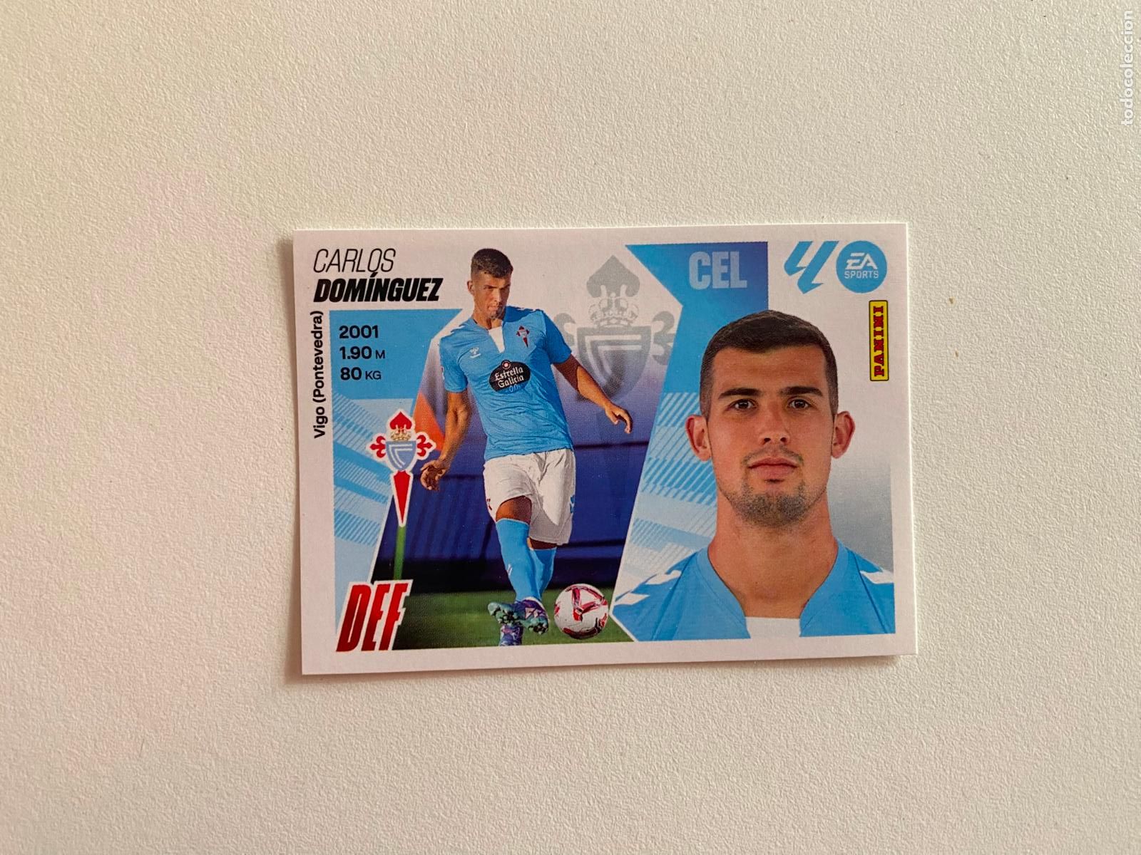 Cromos de Futebol: LALIGA ESTE 2025 2026 EA SPORTS 25 26 ALBUM PANINI LIGA N 7A RC CELTA DOM&Iacute;NGUEZ
