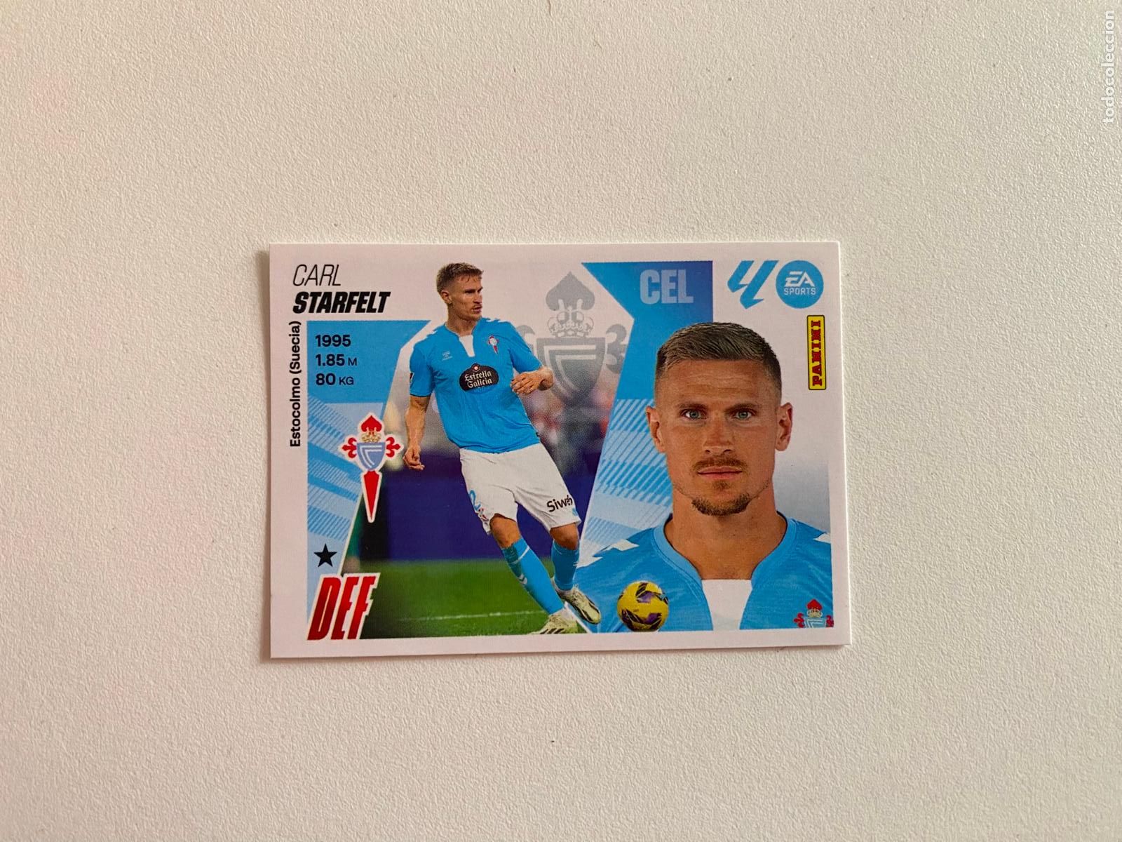 Cromos de Futebol: LALIGA ESTE 2025 2026 EA SPORTS 25 26 ALBUM PANINI LIGA N 8 RC CELTA STARFELT