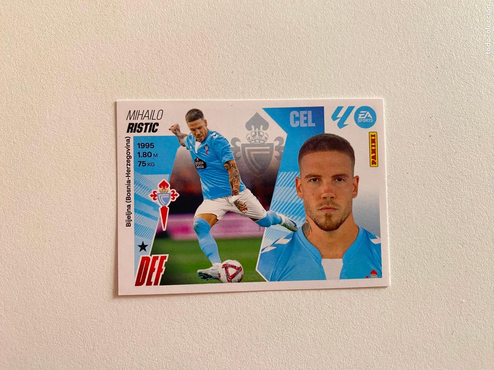 Football Stickers: LALIGA ESTE 2025 2026 EA SPORTS 25 26 ALBUM PANINI LIGA N 10B RC CELTA RISTIĆ