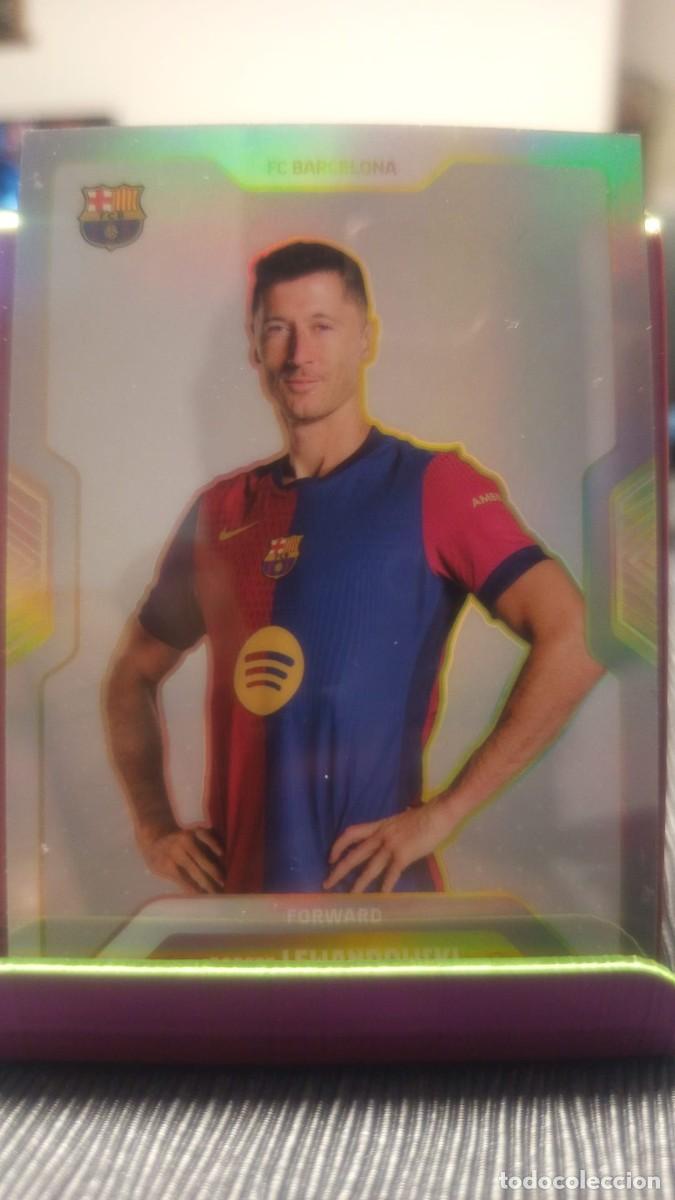 Cromos de F&uacute;tbol: Robert Lewandowski - Colecci&oacute;n TOPPS FC Barcelona 2024/2025