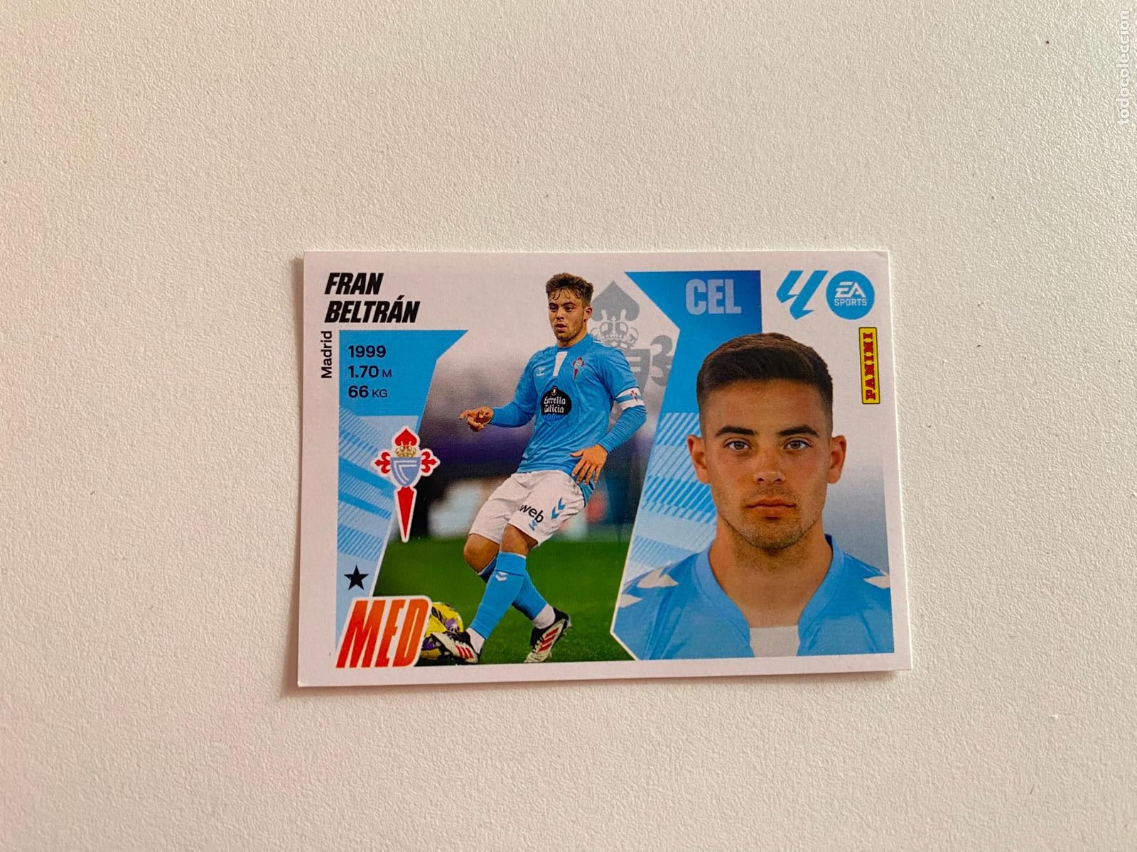 Cromos de F&uacute;tbol: LALIGA ESTE 2025 2026 EA SPORTS 25 26 ALBUM PANINI LIGA N 11 RC CELTA FRAN BELTR&Aacute;N