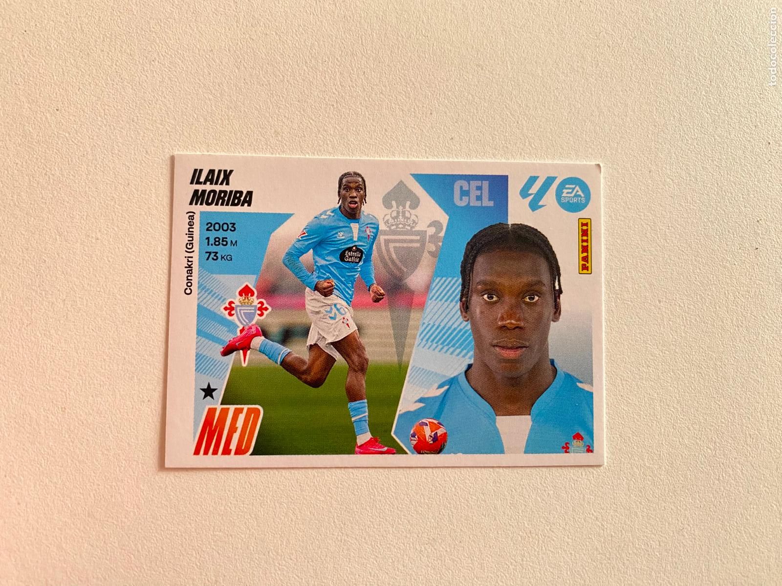 Cromos de F&uacute;tbol: LALIGA ESTE 2025 2026 EA SPORTS 25 26 ALBUM PANINI LIGA N 12 RC CELTA ILAIX MORIBA