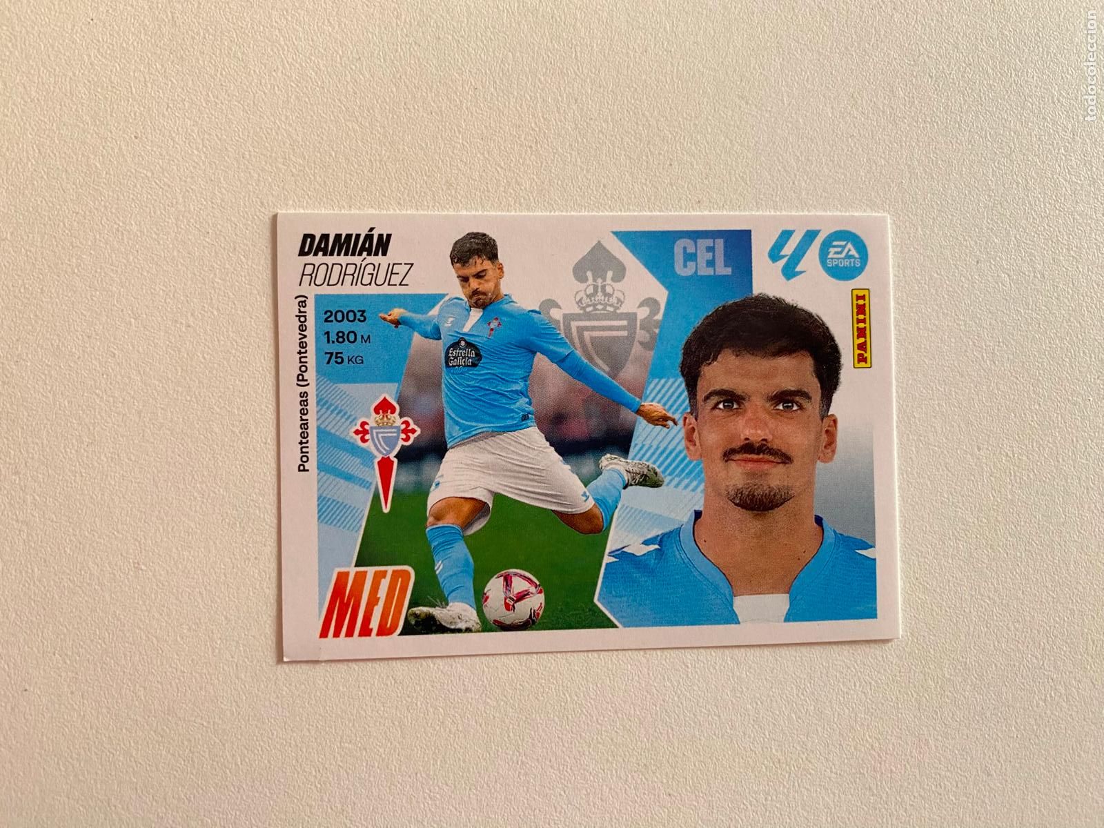 Cromos de F&uacute;tbol: LALIGA ESTE 2025 2026 EA SPORTS 25 26 ALBUM PANINI LIGA N 13 RC CELTA DAMI&Aacute;N