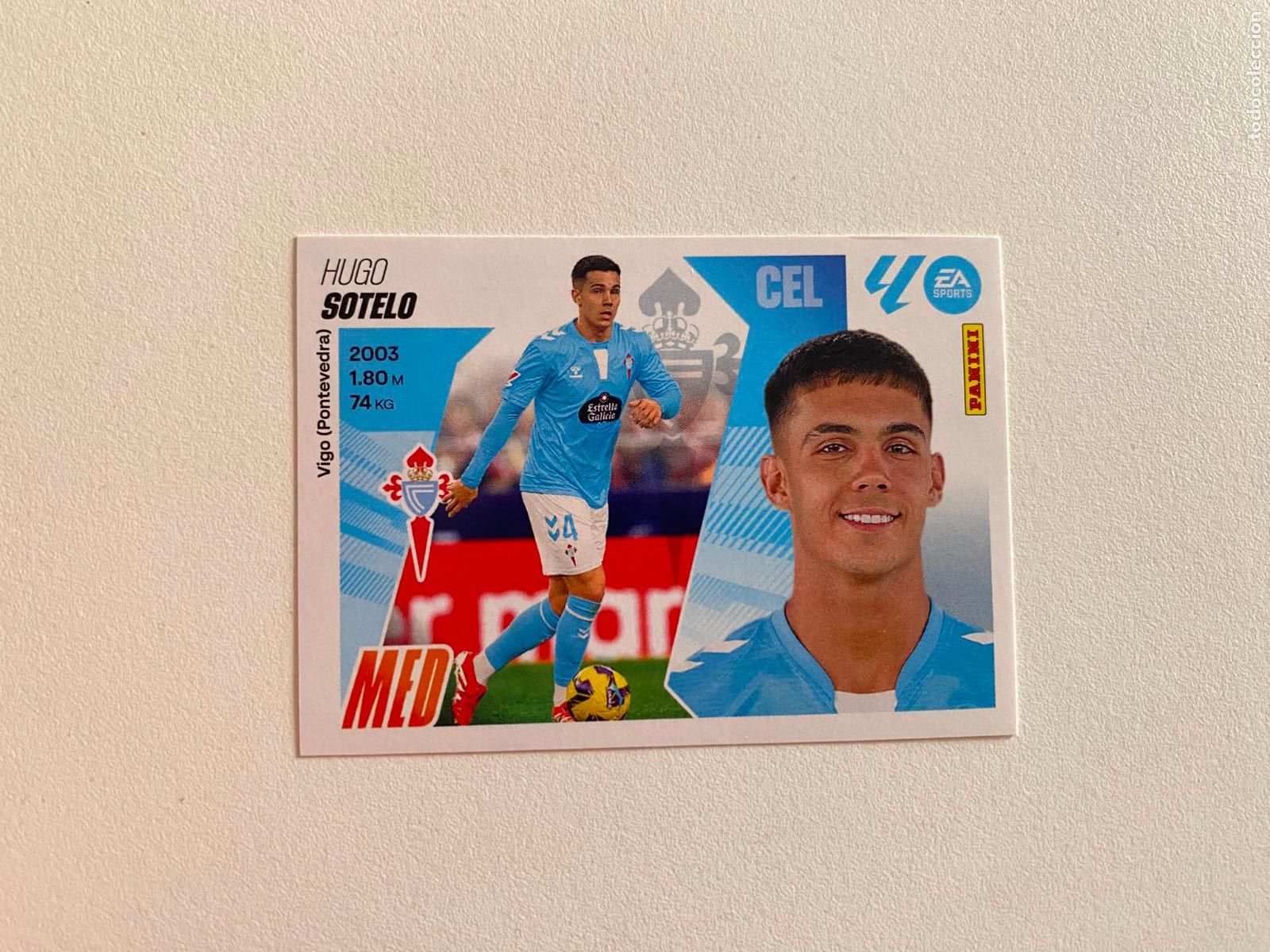 Cromos de F&uacute;tbol: LALIGA ESTE 2025 2026 EA SPORTS 25 26 ALBUM PANINI LIGA N 15 RC CELTA SOTELO