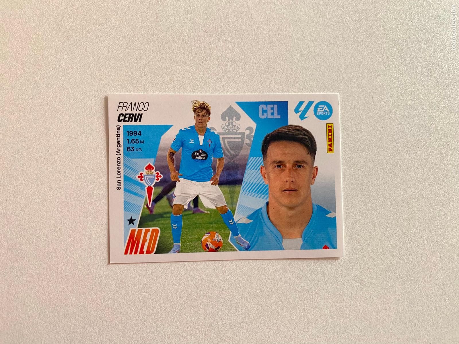 Cromos de F&uacute;tbol: LALIGA ESTE 2025 2026 EA SPORTS 25 26 ALBUM PANINI LIGA N 16 RC CELTA CERVI