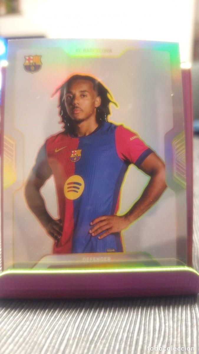 Cromos de F&uacute;tbol: Jules Kounde - Colecci&oacute;n TOPPS FC Barcelona 2024/2025