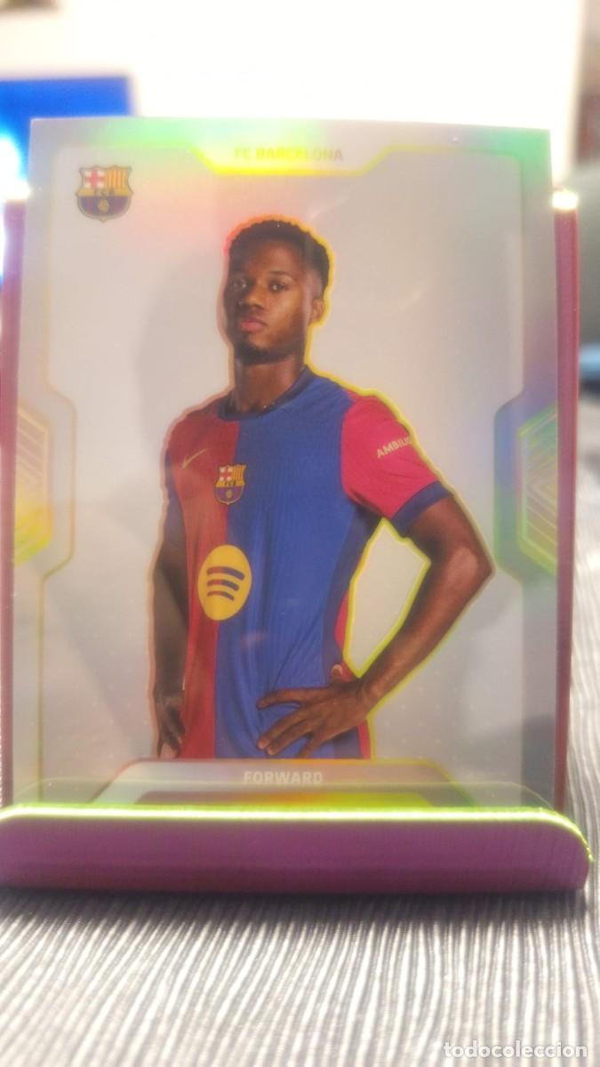 Cromos de F&uacute;tbol: Ansu Fati - Colecci&oacute;n TOPPS FC Barcelona 2024/2025