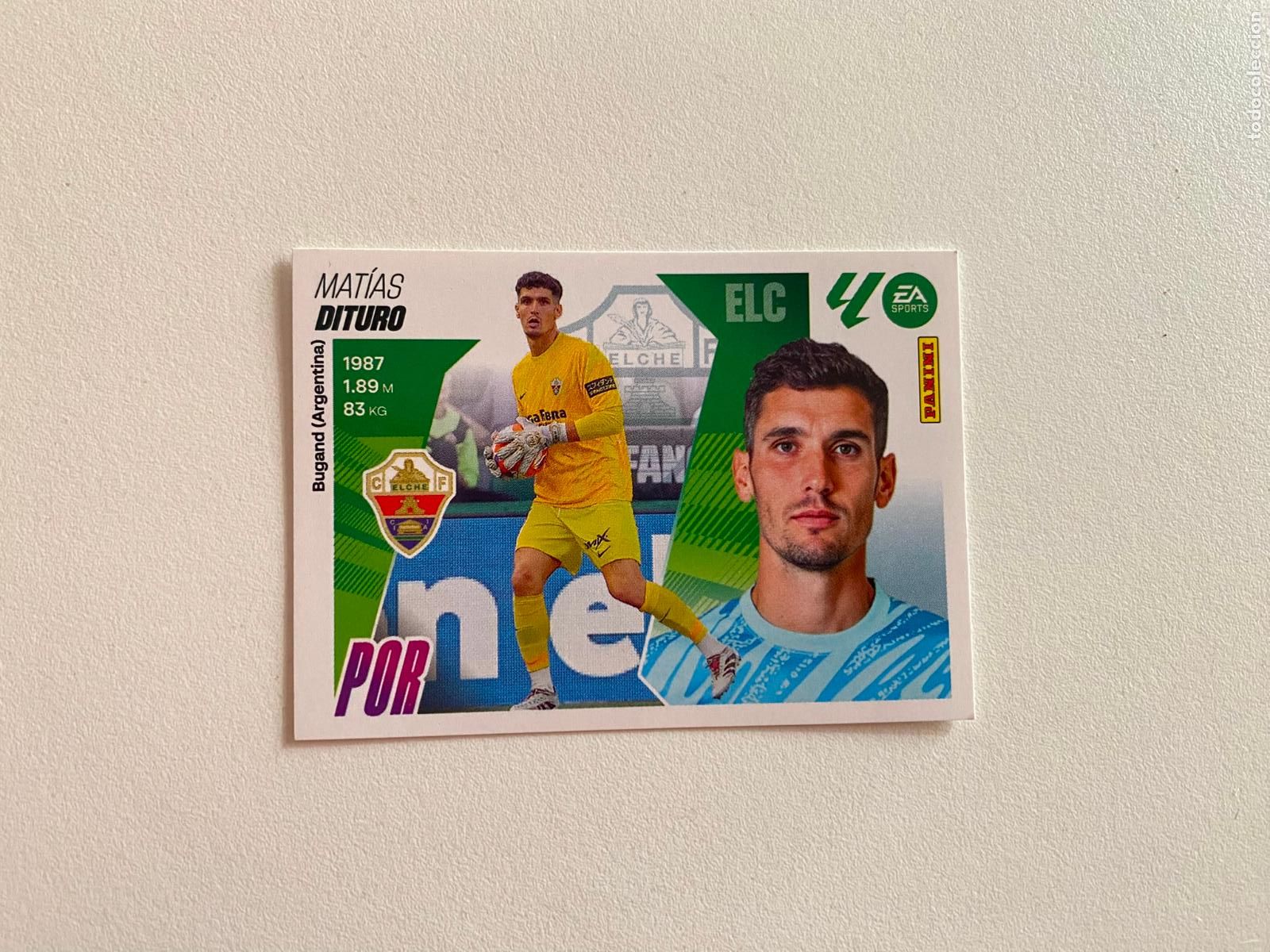 Cromos de F&uacute;tbol: LALIGA ESTE 2025 2026 EA SPORTS 25 26 ALBUM PANINI LIGA N 3 ELCHE CF DITURO