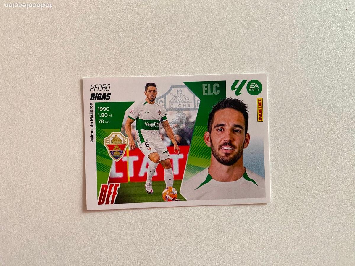 Cromos de Futebol: LALIGA ESTE 2025 2026 EA SPORTS 25 26 ALBUM PANINI LIGA N 9 ELCHE CF BIGAS
