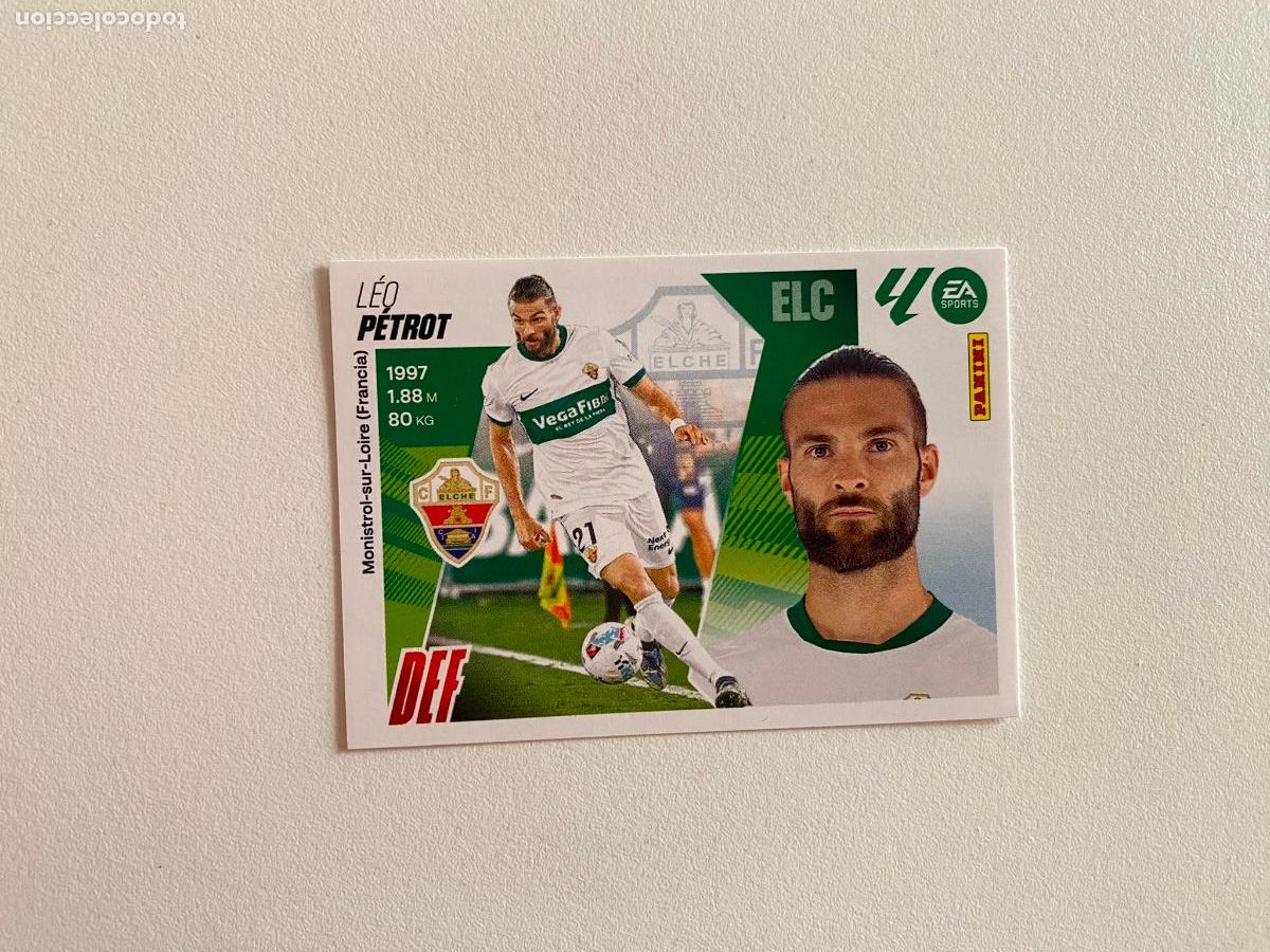 Cromos de Futebol: LALIGA ESTE 2025 2026 EA SPORTS 25 26 ALBUM PANINI LIGA N 10 BIS ELCHE CF PETROT
