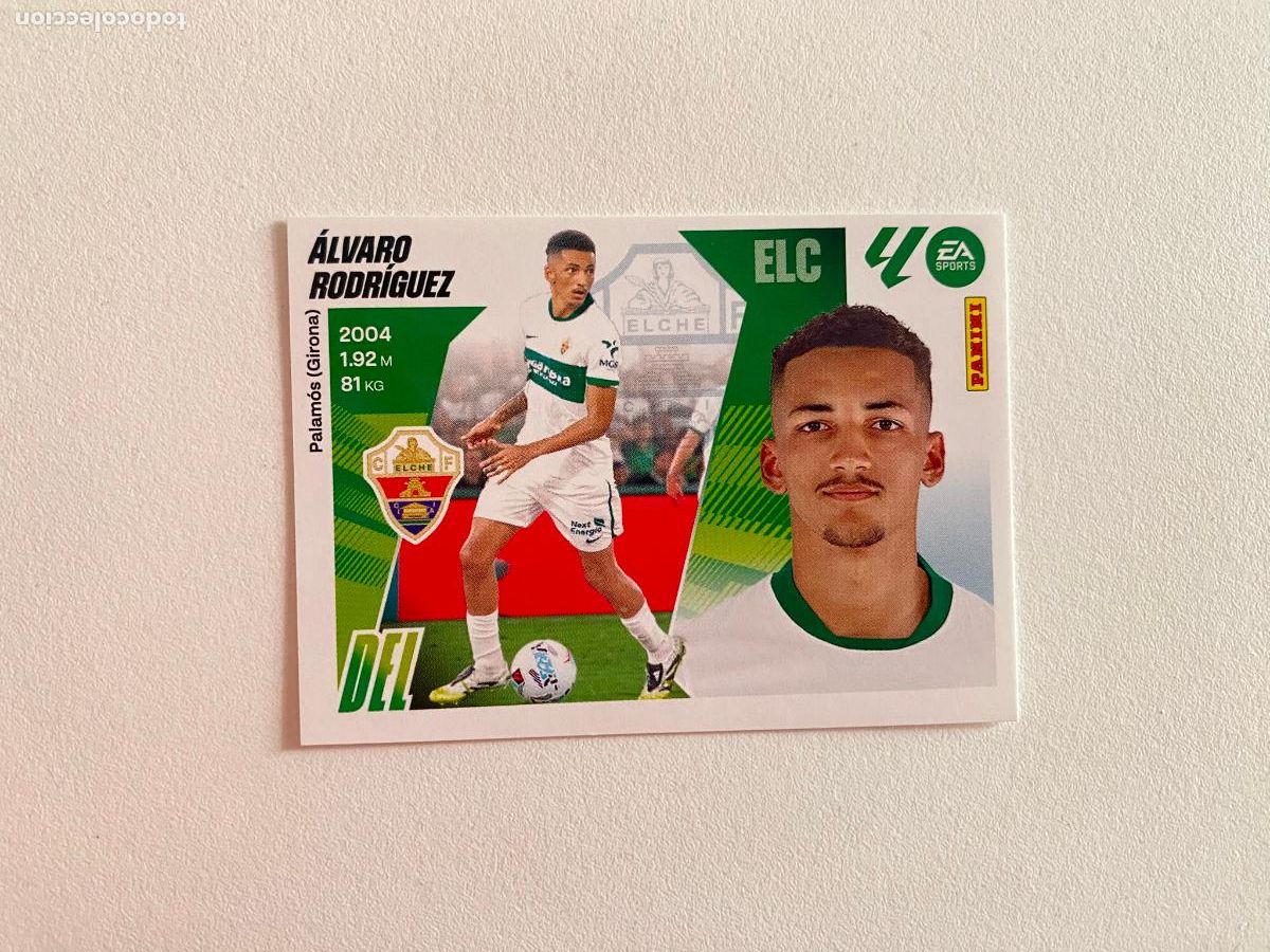 Cromos de Futebol: LALIGA ESTE 2025 2026 EA SPORTS 25 26 ALBUM PANINI LIGA N 19 BIS ELCHE CF &Aacute;LVARO RODR&Iacute;GUEZ