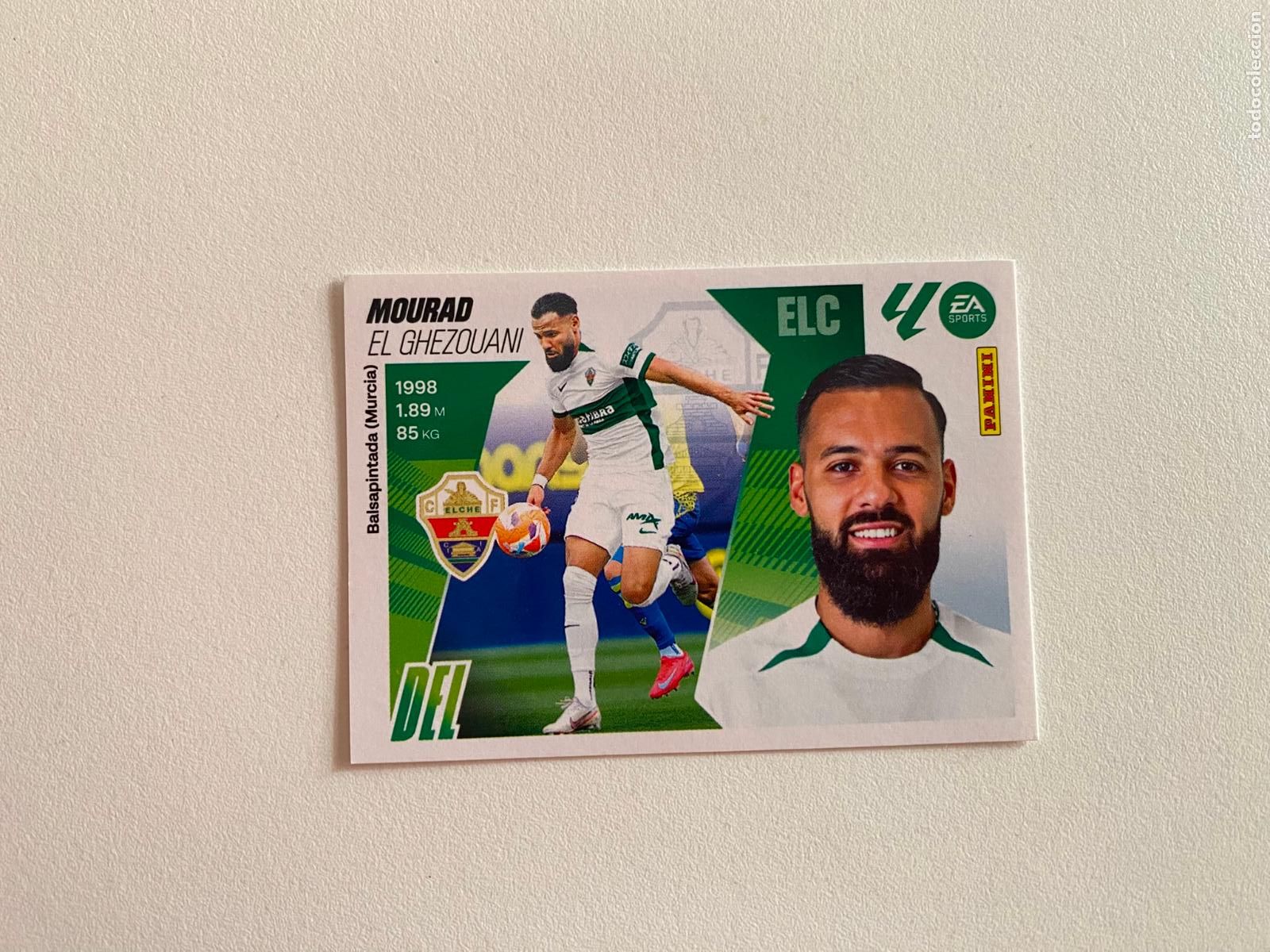 Cromos de Futebol: LALIGA ESTE 2025 2026 EA SPORTS 25 26 ALBUM PANINI LIGA N 20 ELCHE CF MOURAD