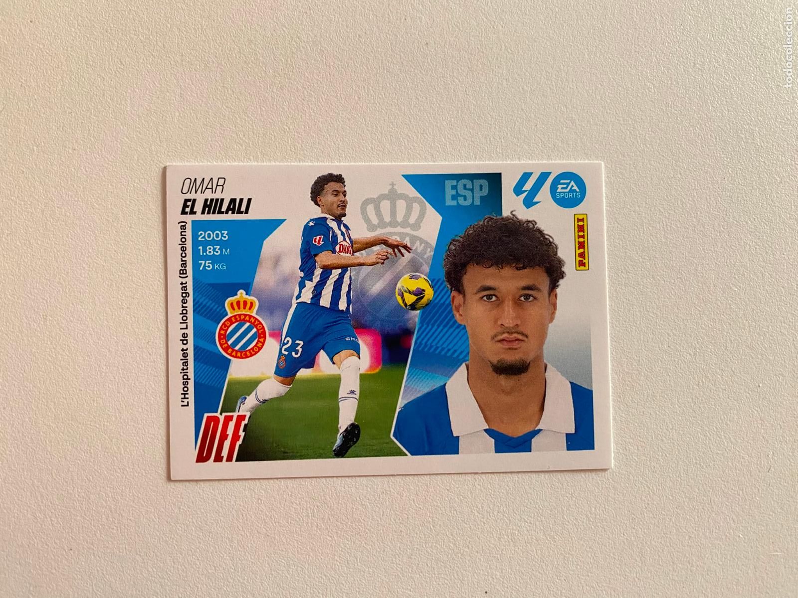 Fu&szlig;ball-Sticker: LALIGA ESTE 2025 2026 EA SPORTS 25 26 ALBUM PANINI LIGA N 5 RCD ESPANYOL EL HILALI