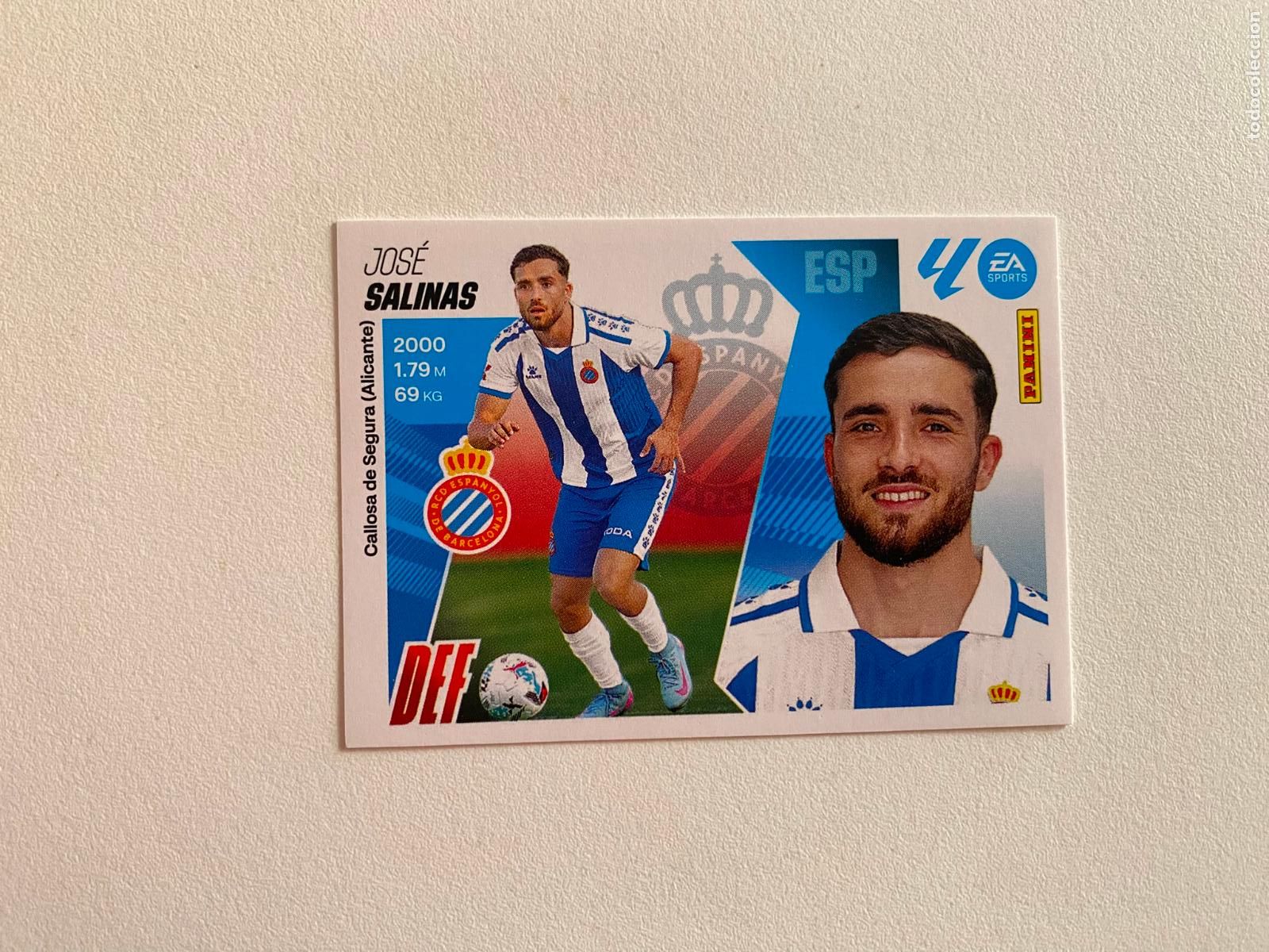 Fu&szlig;ball-Sticker: LALIGA ESTE 2025 2026 EA SPORTS 25 26 ALBUM PANINI LIGA N 10 RCD ESPANYOL SALINAS