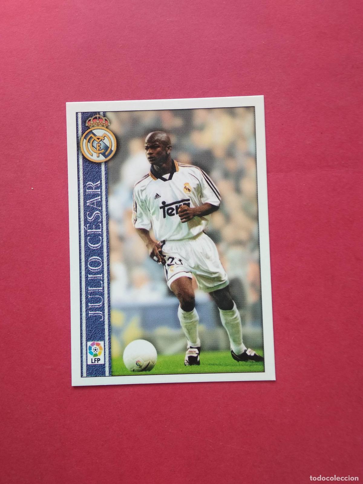 Fu&szlig;ball-Sticker: MUNDICROMO MC LAS FICHAS DE LA LIGA 00 01 2000 2001 CROMO N&ordm; 91 JULIO CESAR REAL MADRID