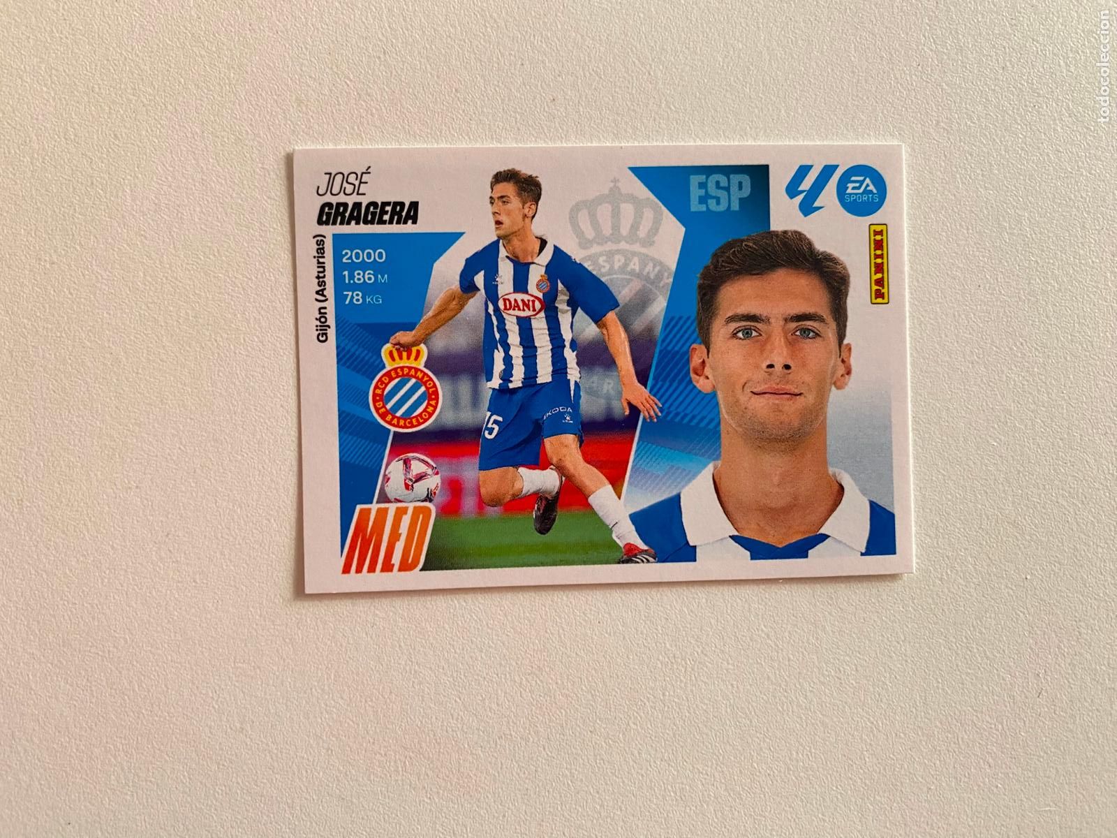 Fu&szlig;ball-Sticker: LALIGA ESTE 2025 2026 EA SPORTS 25 26 ALBUM PANINI LIGA N 12 RCD ESPANYOL GRAGERA