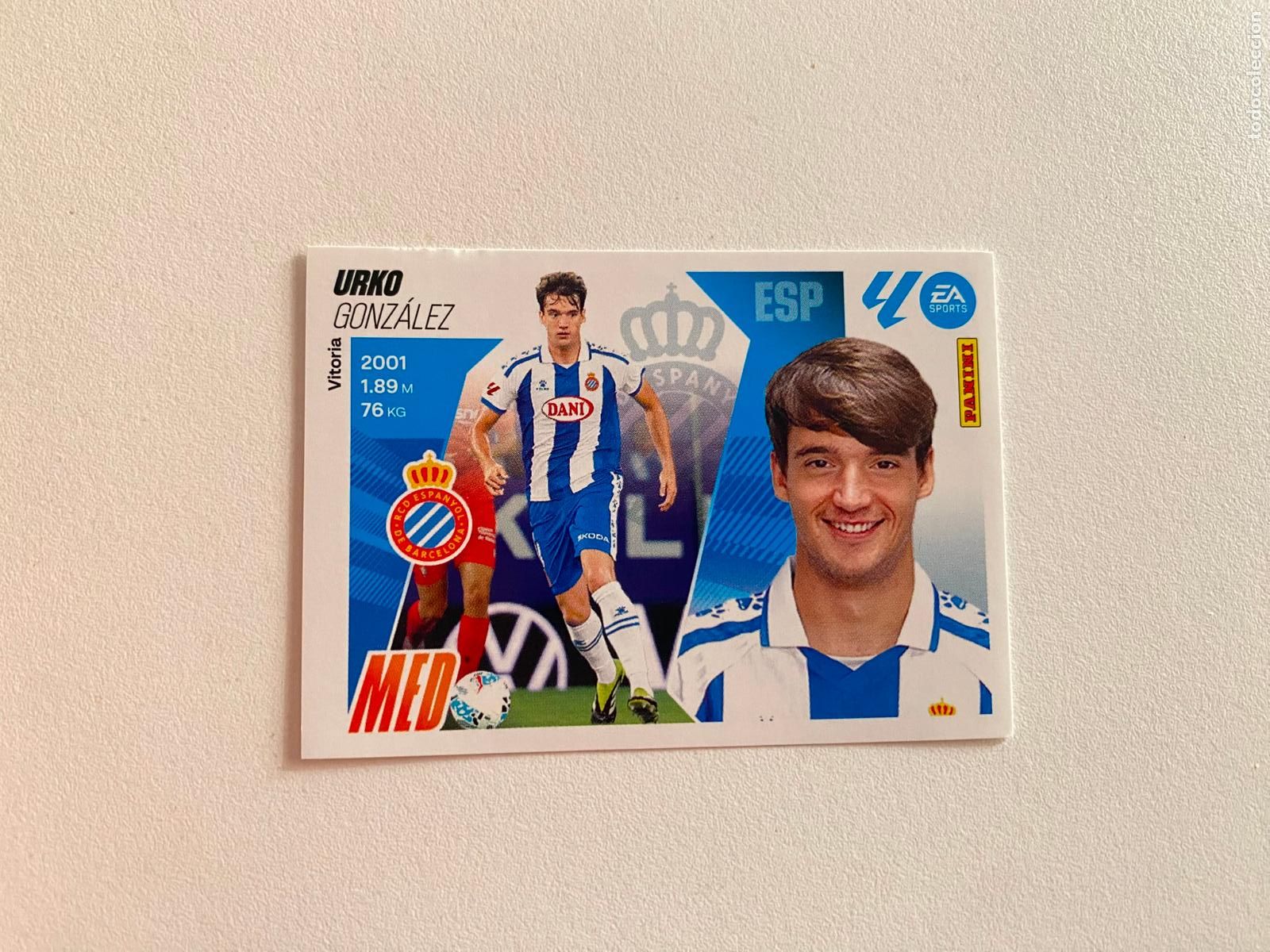 Fu&szlig;ball-Sticker: LALIGA ESTE 2025 2026 EA SPORTS 25 26 ALBUM PANINI LIGA N 12 BIS RCD ESPANYOL URKO