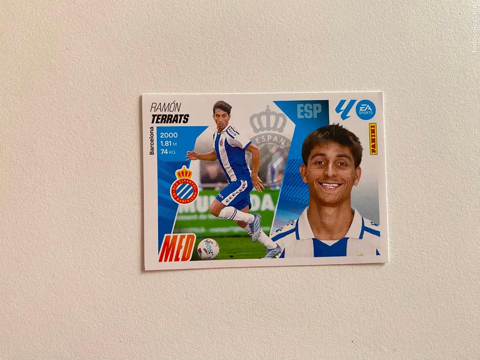 Fu&szlig;ball-Sticker: LALIGA ESTE 2025 2026 EA SPORTS 25 26 ALBUM PANINI LIGA N 13 RCD ESPANYOL TERRATS