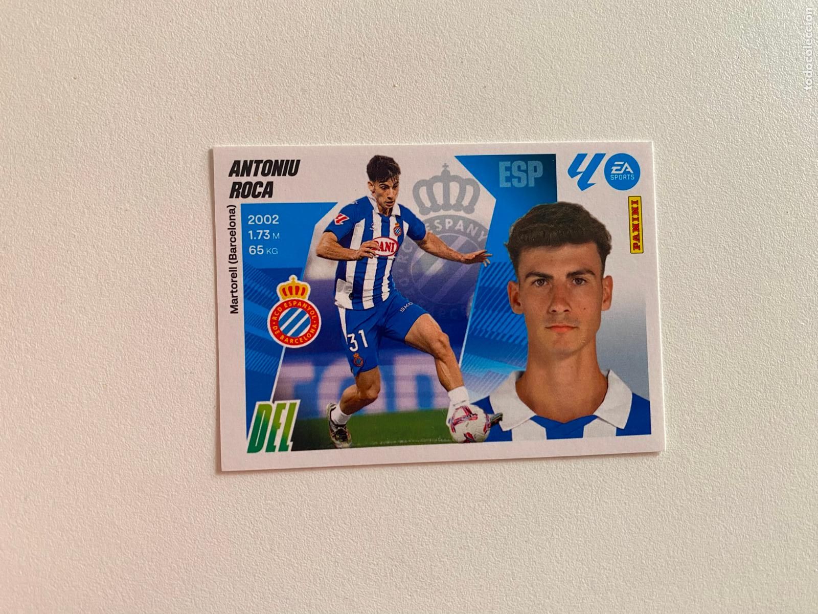 Fu&szlig;ball-Sticker: LALIGA ESTE 2025 2026 EA SPORTS 25 26 ALBUM PANINI LIGA N 16 RCD ESPANYOL ANTONIU ROCA