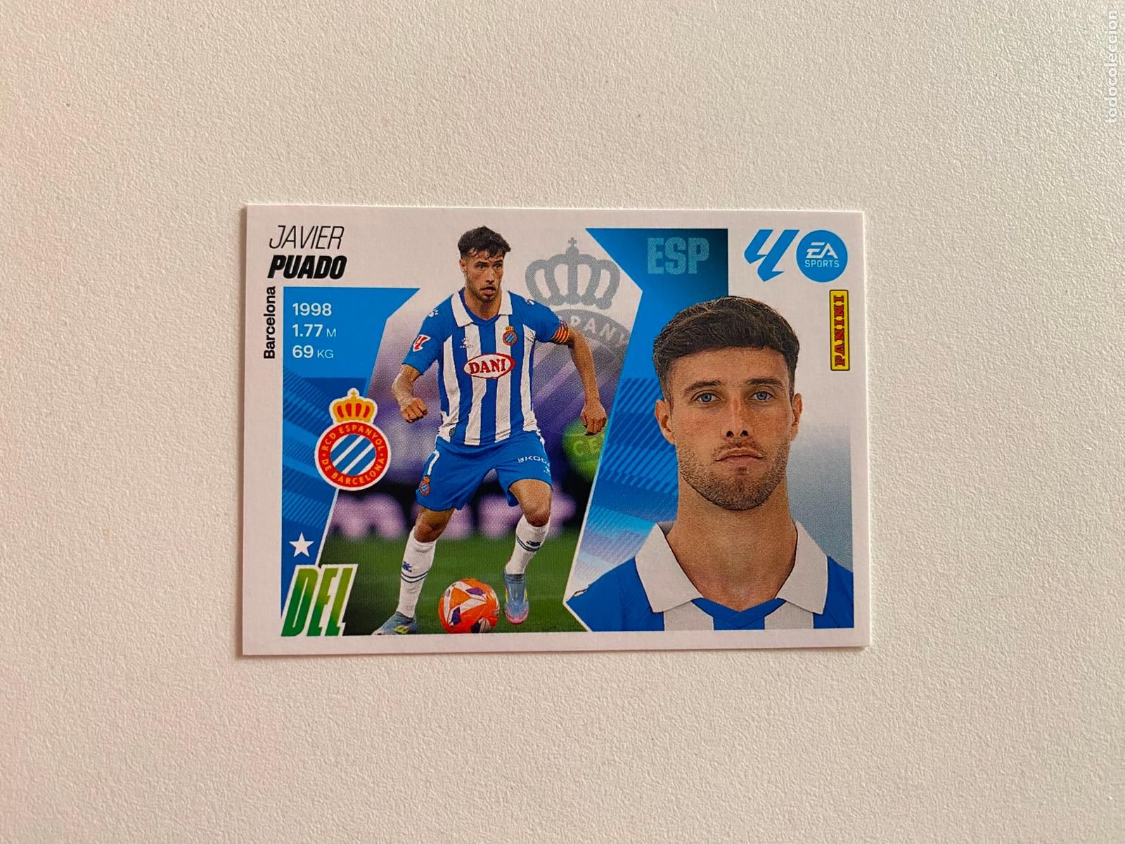 Cromos de F&uacute;tbol: LALIGA ESTE 2025 2026 EA SPORTS 25 26 ALBUM PANINI LIGA N 19 RCD ESPANYOL PUADO