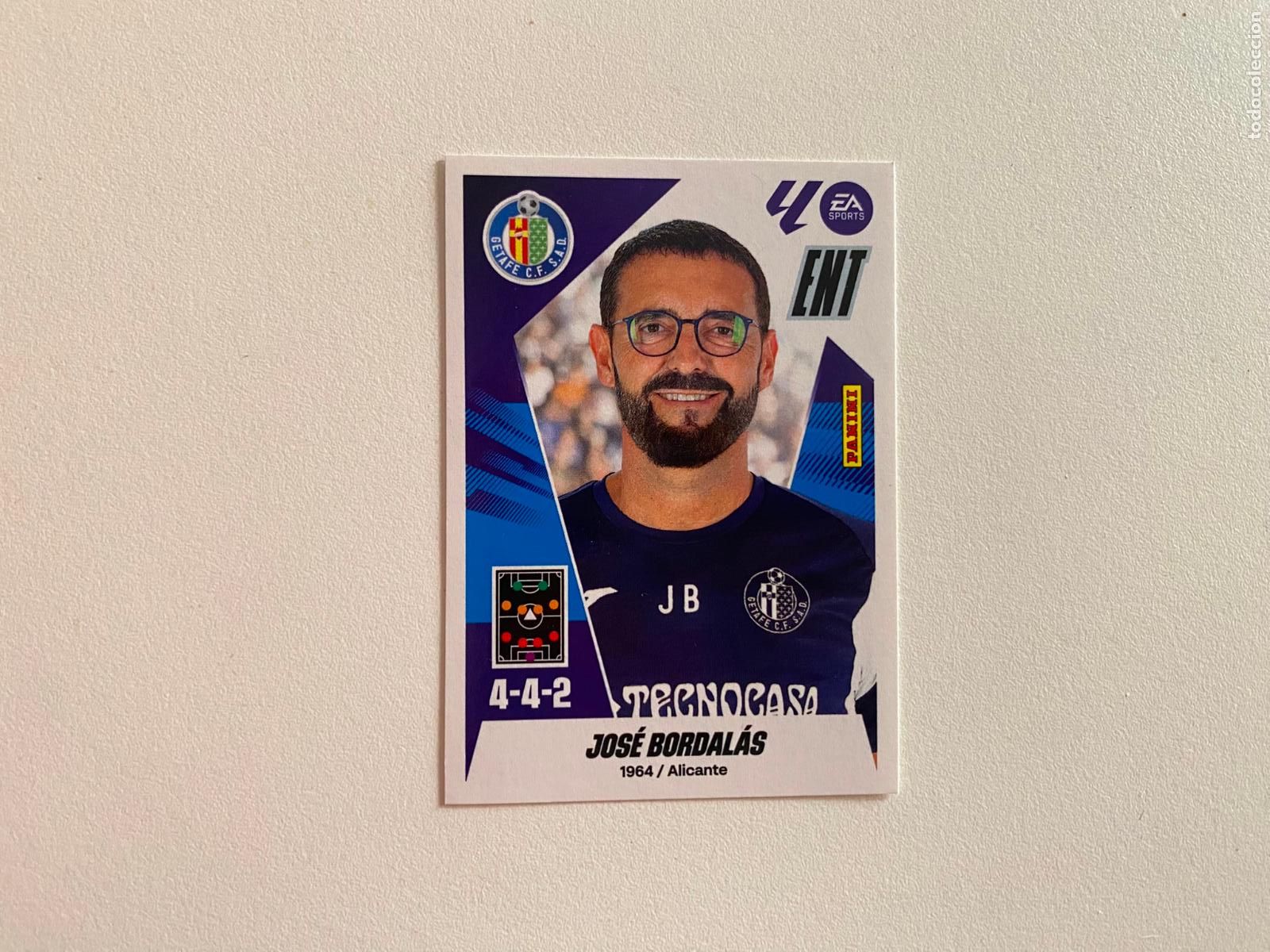 Cromos de F&uacute;tbol: LALIGA ESTE 2025 2026 EA SPORTS 25 26 ALBUM PANINI LIGA N 2 GETAFE CF JOS&Eacute; BORDAL&Aacute;S