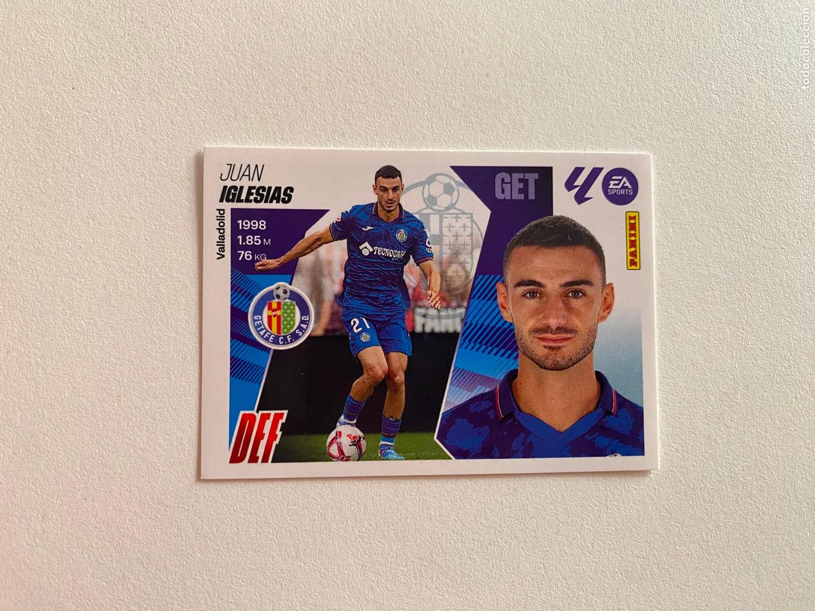 Cromos de F&uacute;tbol: LALIGA ESTE 2025 2026 EA SPORTS 25 26 ALBUM PANINI LIGA N 5 GETAFE CF IGLESIAS