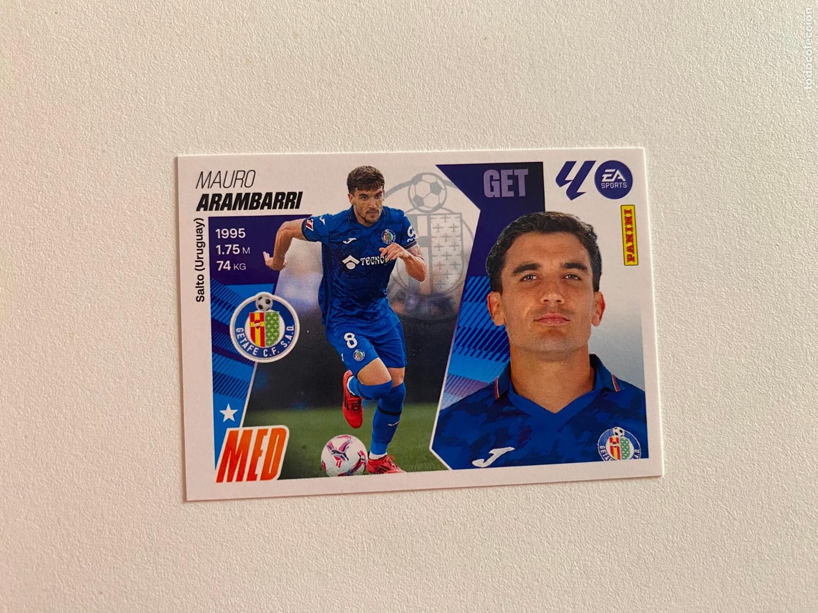 Cromos de F&uacute;tbol: LALIGA ESTE 2025 2026 EA SPORTS 25 26 ALBUM PANINI LIGA N 11 GETAFE CF ARAMBARRI