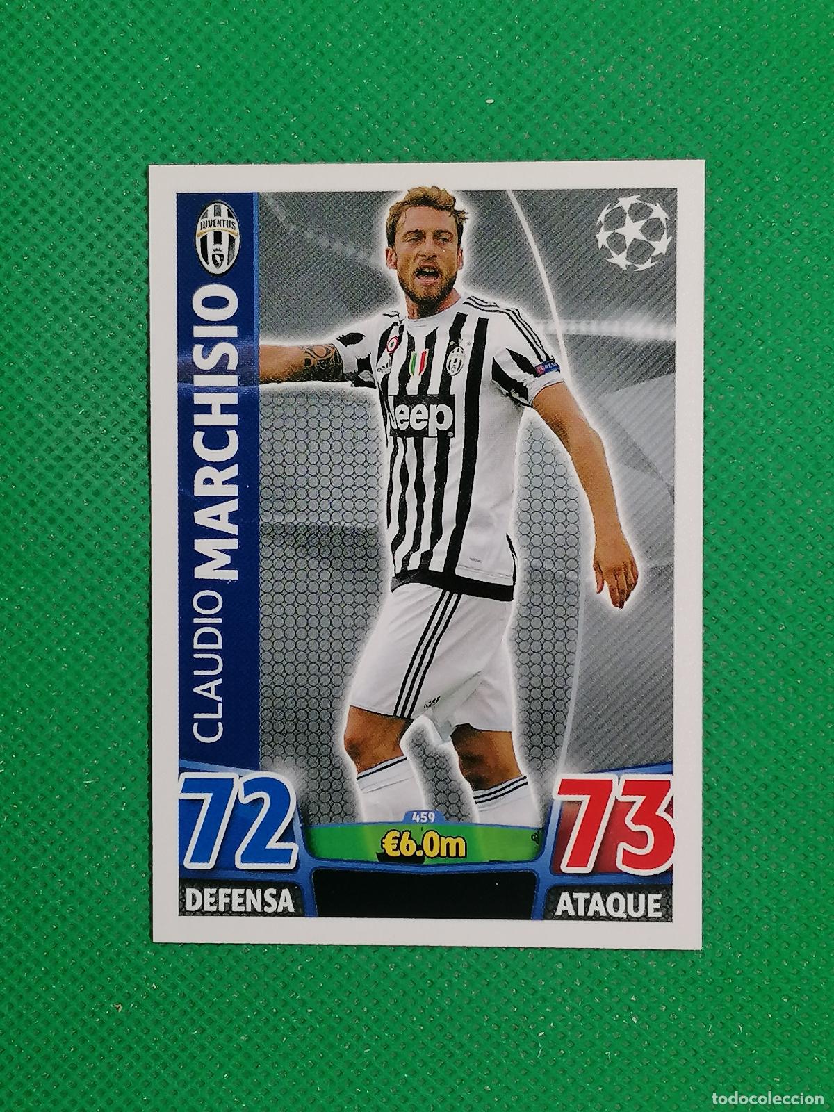 Cromos de F&uacute;tbol: 459 CLAUDIO MARCHISIO JUVENTUS ⚽ TOPPS MATCH ATTAX CHAMPIONS 2015 2016 15 16 ⚽