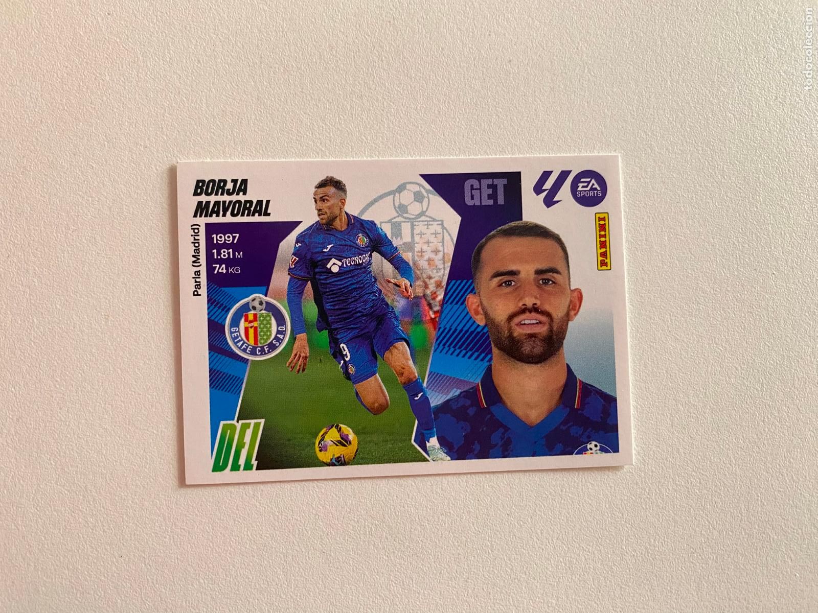 Figurine di Calcio: LALIGA ESTE 2025 2026 EA SPORTS 25 26 ALBUM PANINI LIGA N 19 GETAFE CF BORJA MAYORAL