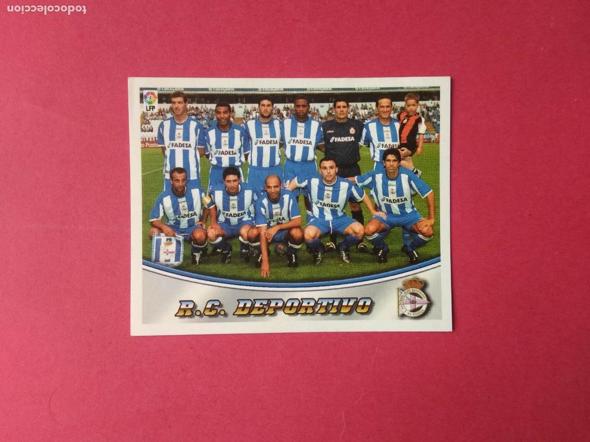 Figurine di Calcio: CROMOS EDICIONES ESTE LIGA LIGA 03 04 2003 2004 CROMO LA RAZON NUNCA PEGADO ALINEACION DEPORTIVO