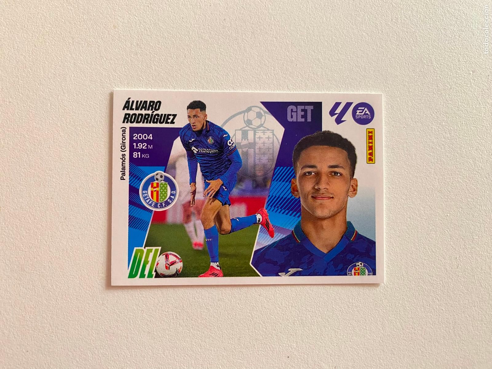 Figurine di Calcio: LALIGA ESTE 2025 2026 EA SPORTS 25 26 ALBUM PANINI LIGA N 20 GETAFE CF &Aacute;LVARO RODR&Iacute;GUEZ