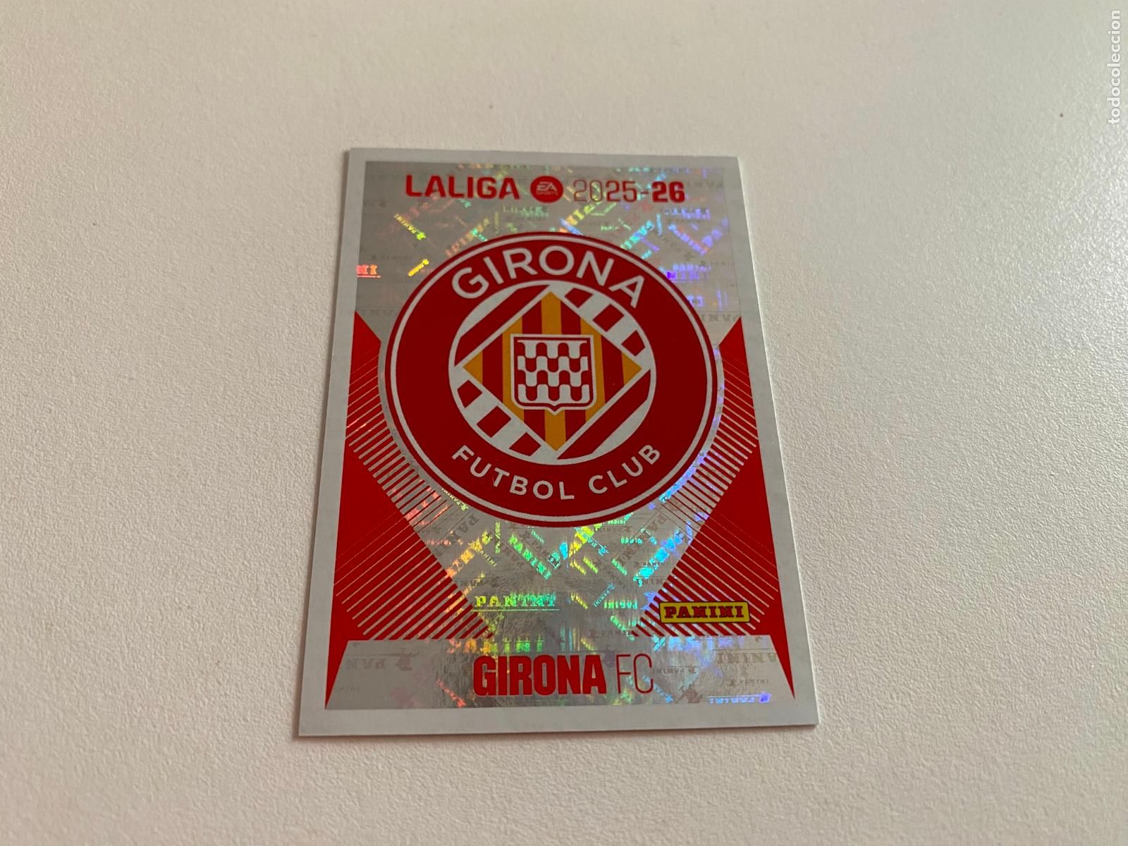 Figurine di Calcio: LALIGA ESTE 2025 2026 EA SPORTS 25 26 ALBUM PANINI LIGA N 1 GIRONA FC ESCUDO